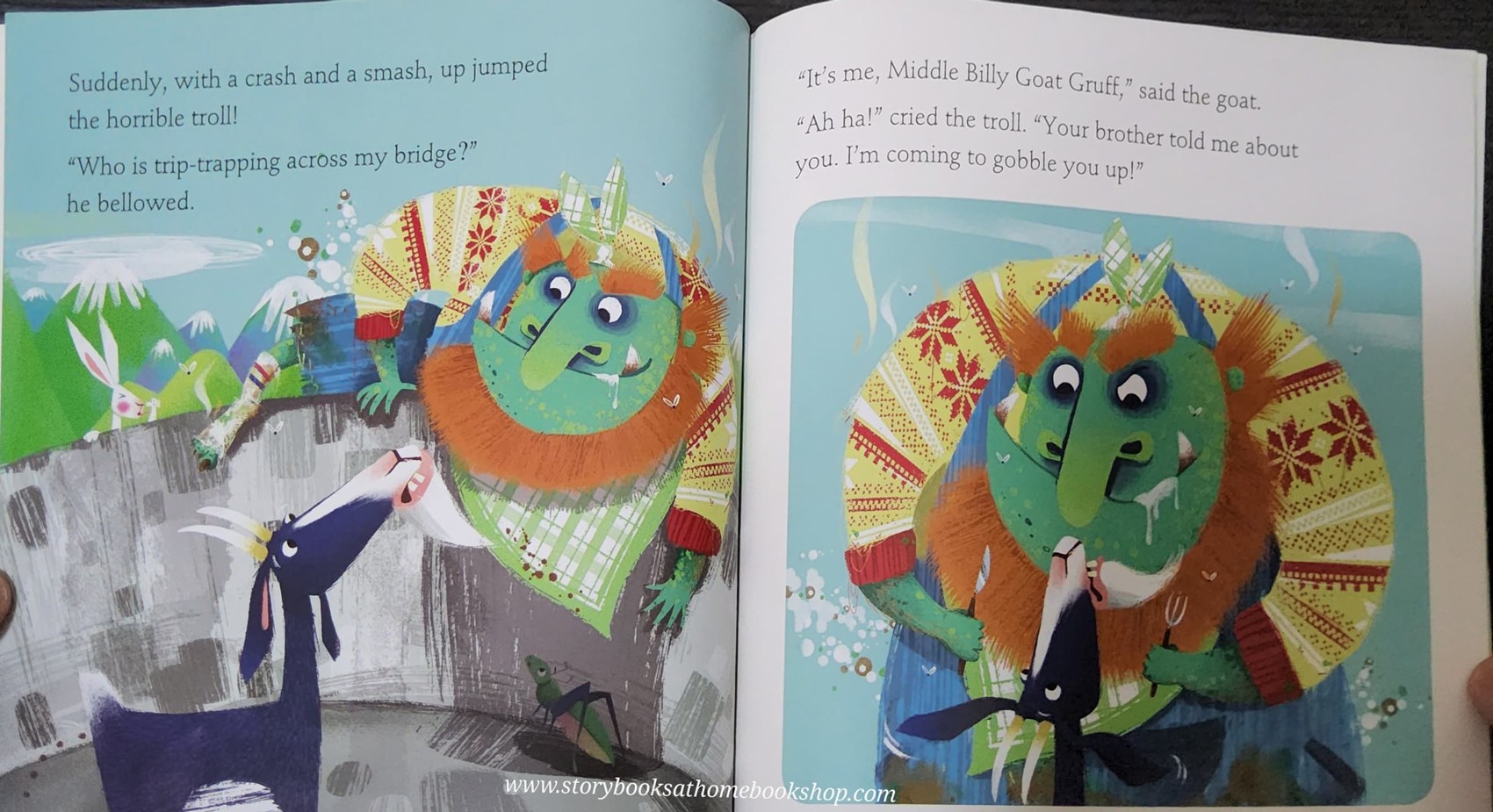 หนังสือนิทานปกอ่อน** 🍓🍓 MY VERY FIRST STORY TIME:THE THREE BILLY GOATS GRUFF