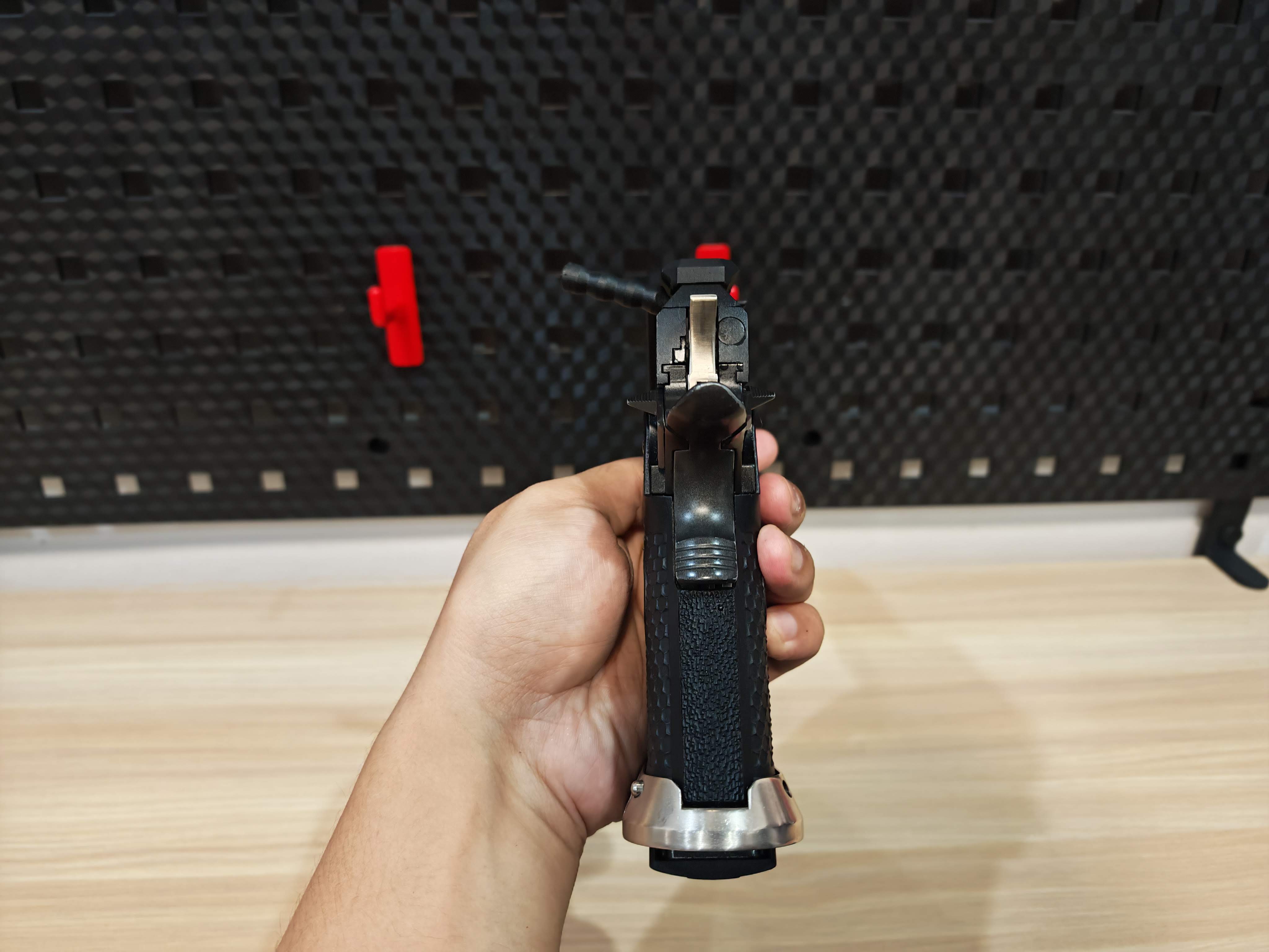 AW Custom HX2202 Hi-Capa 6" Dragon ไต้หวัน BB Gun บีบีกัน แบบแก๊ส ปืนอัดลม มือสอง Airsoft Gun