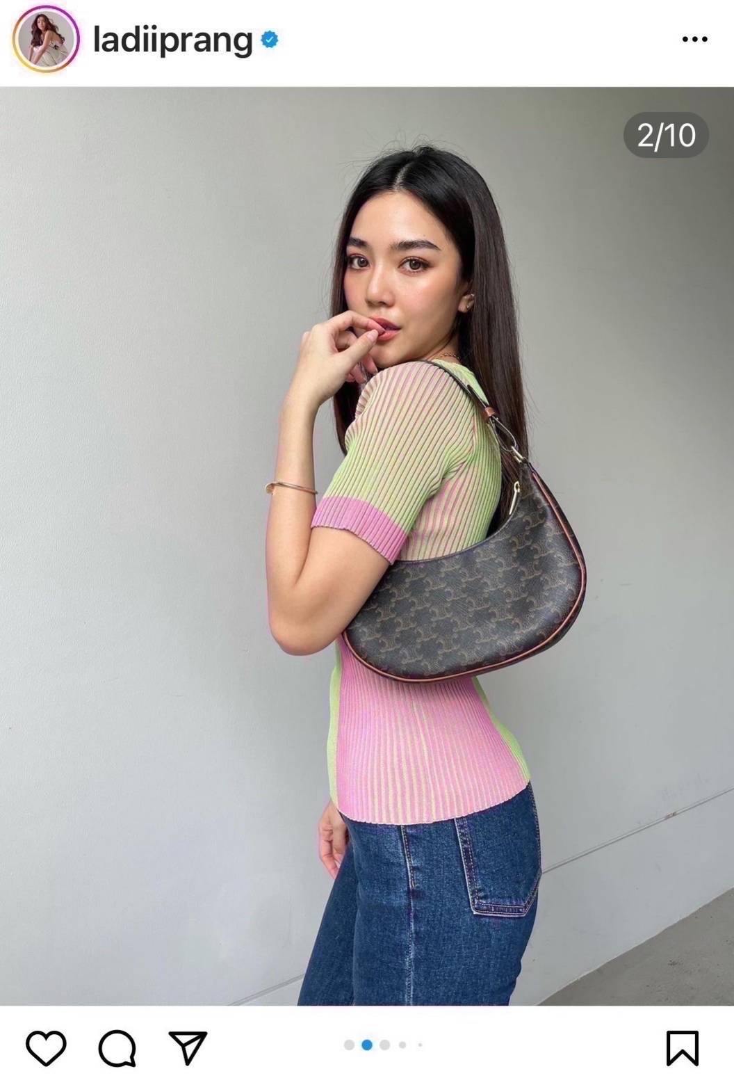 New Celine Ava Bag ขนาด 9 x 5 x 2 นิ้ว อุปกรณ์. การ์ด ถุงผ้า ถุงกระดาษ