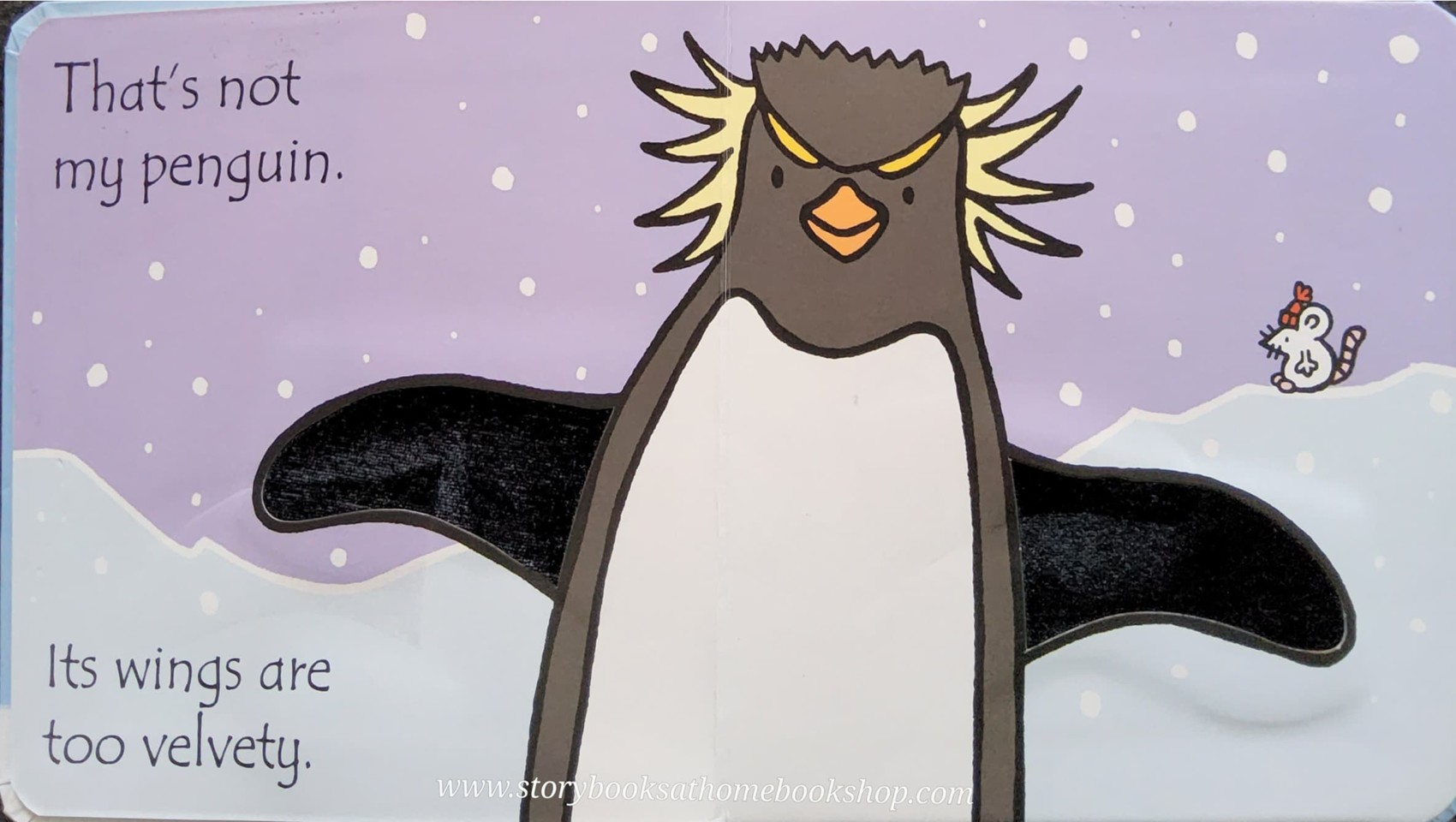 Touch and Feel BOARD BOOK** 🍅🍓That's not my penguin...