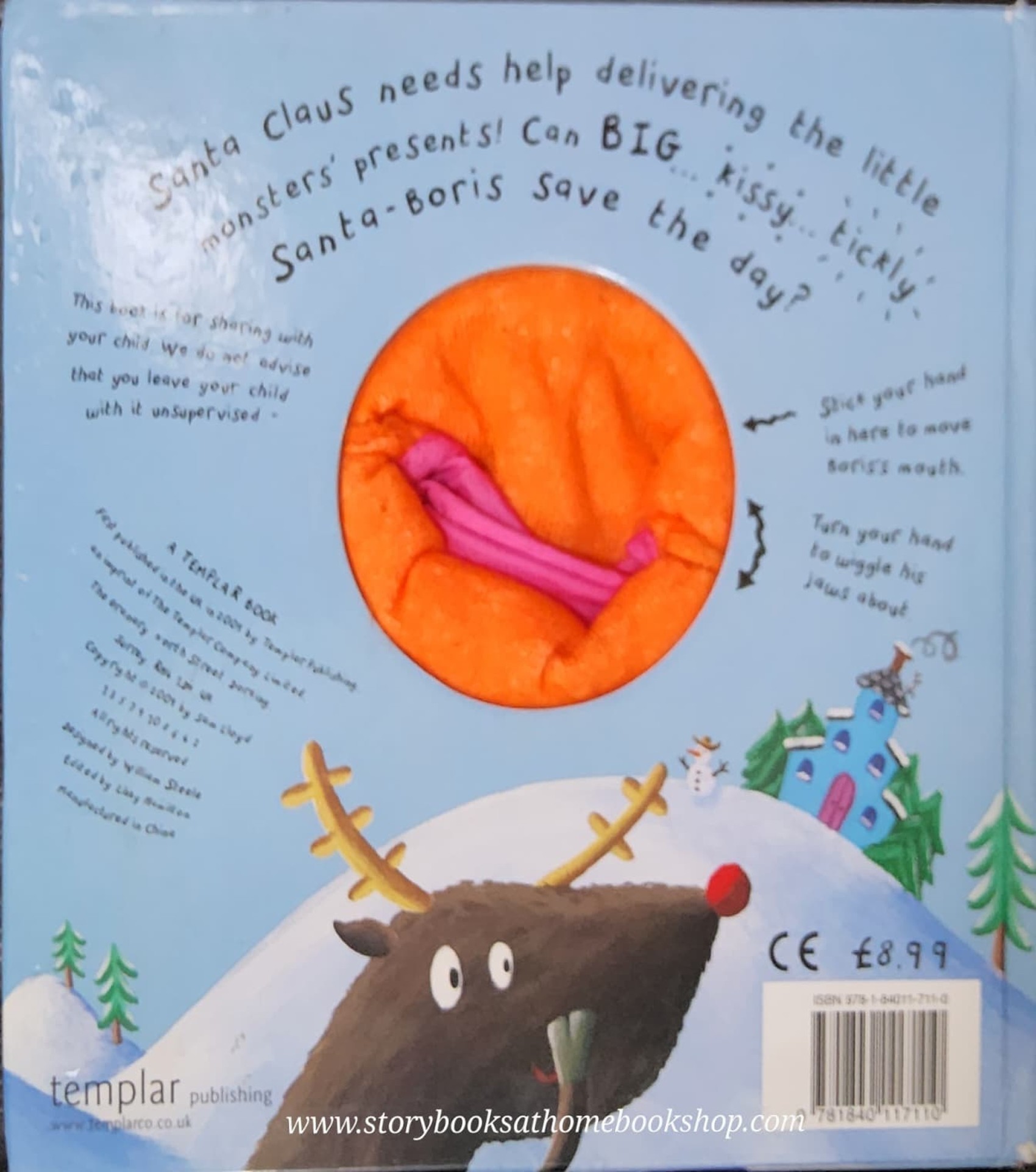 PUPPET BOOK 🍅🍅HAPPY CHRISTMAS BORIS! BY SAM LLOYD