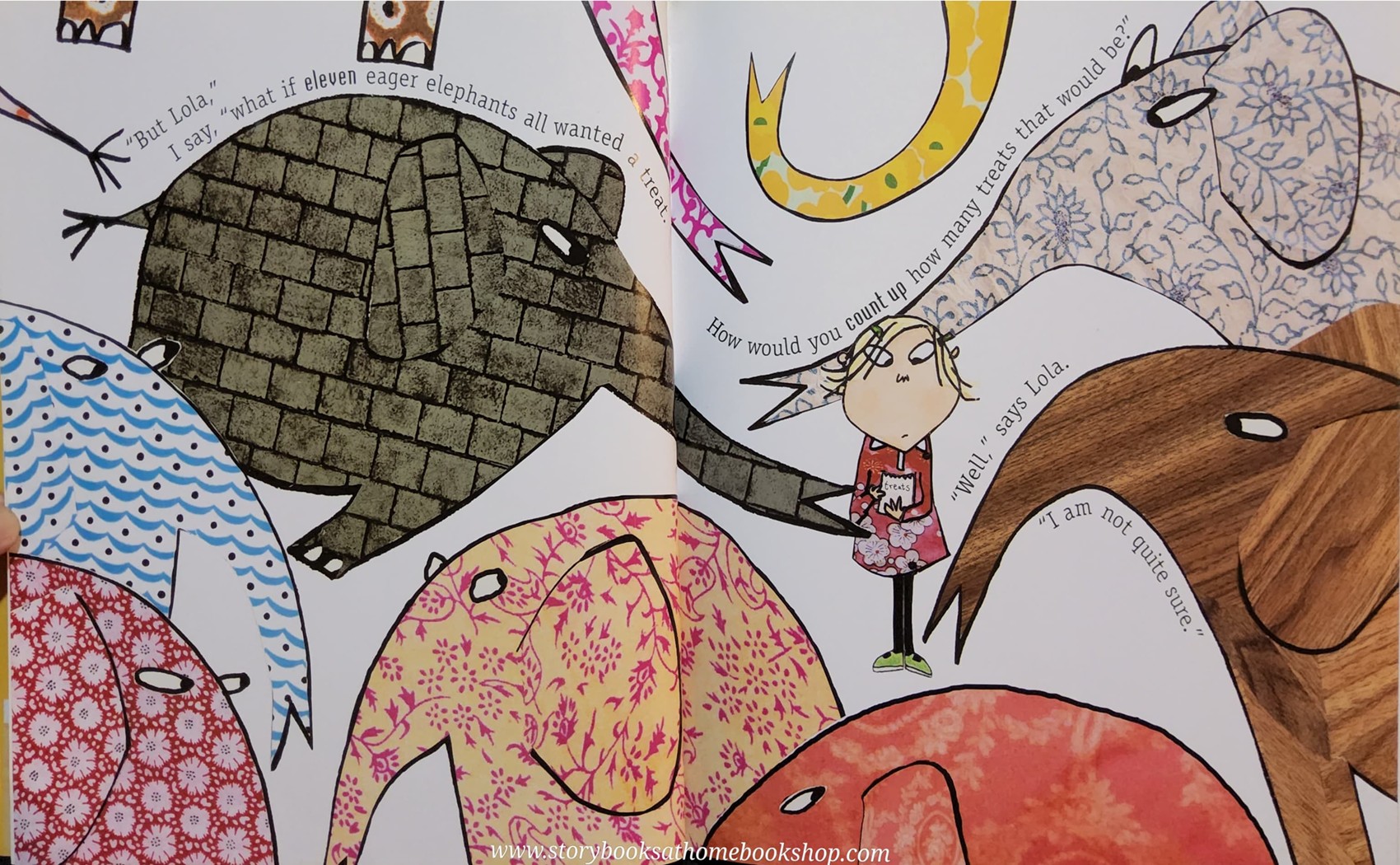 หนังสือนิทานปกอ่อน ** ♥️I AM TOO ABSOLUTELY AMALL FOR SCHOOL BY LAUREN CHILD♥️