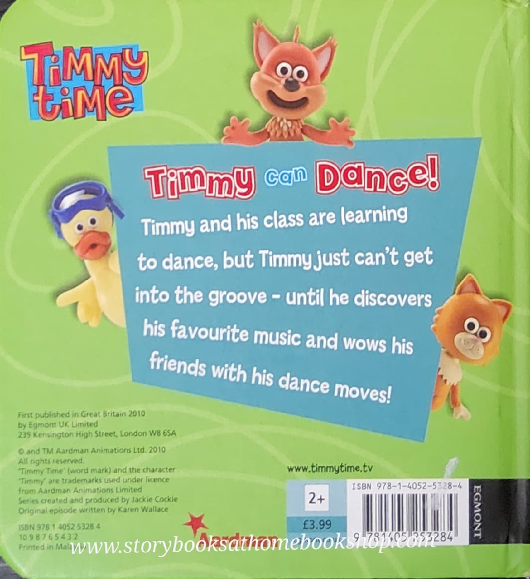 BOARD BOOK ** 🍅🍓TIMMY TIME:TIMMY CAN DANCE!