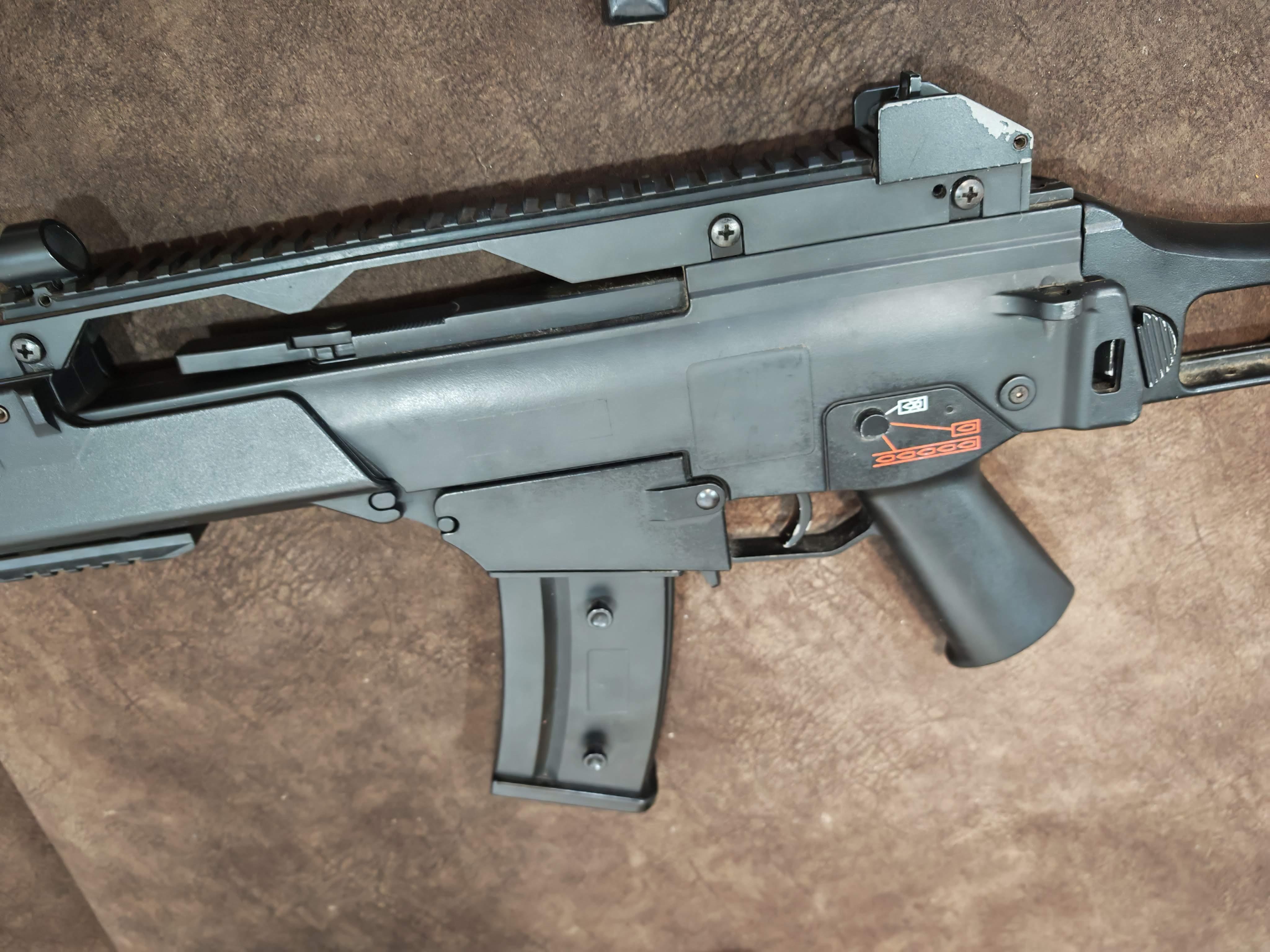 Golden Eagle G36C AEG BB Gun บีบีกัน Airsoft Gun ปืนอัดลม ปืนยาวไฟฟ้า มือสอง