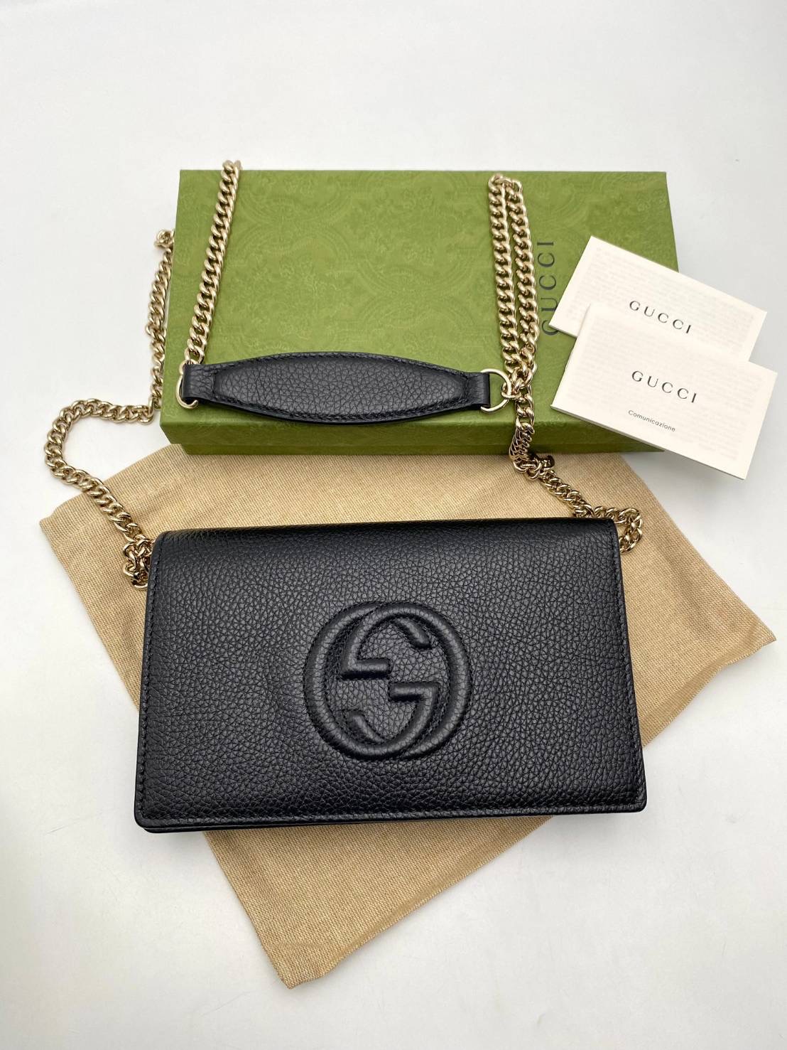 New Gucci woc crossbody ขนาด : 20x13ซม. อุปกรณ์ : กล่อง ถุงผ้า การ์ด