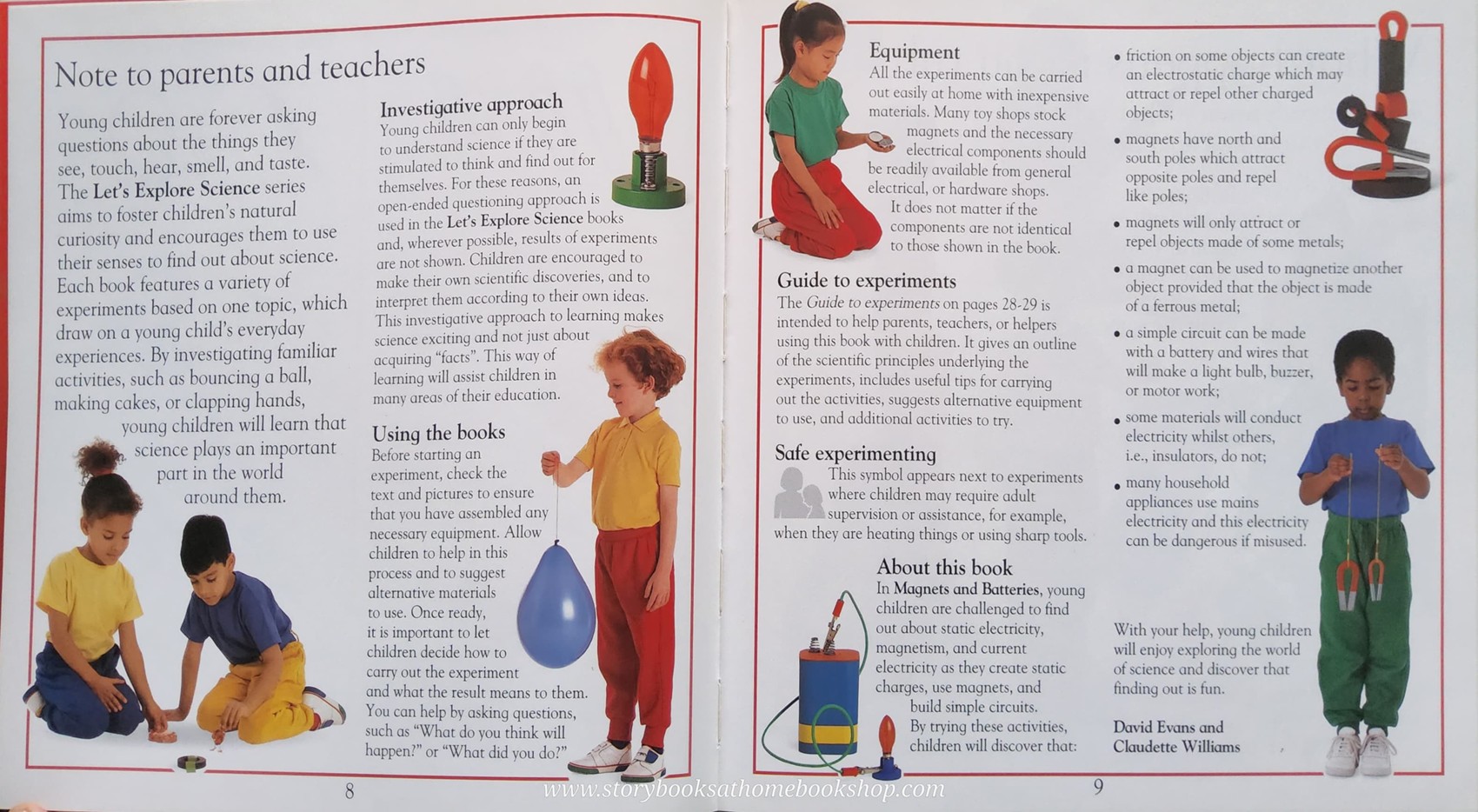 KNOWLEDGE BOOK** ♥️LET'S EXPLORE SCIENCE:MAGNETS&BATTERIES