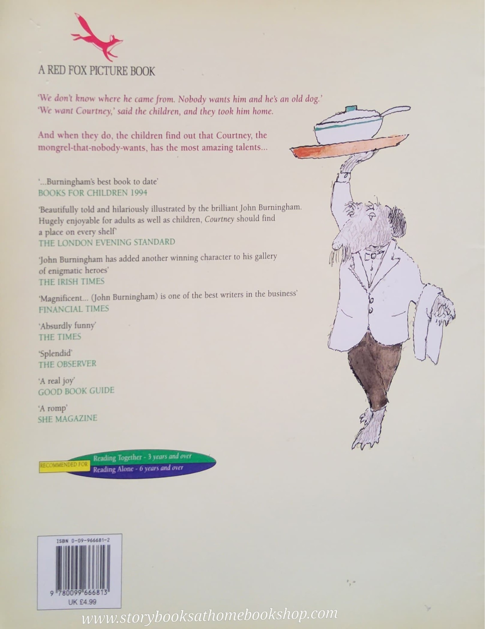 หนังสือนิทานปกอ่อน** 🍅🍓COURTNEY BY JOHN BURNINGHAM