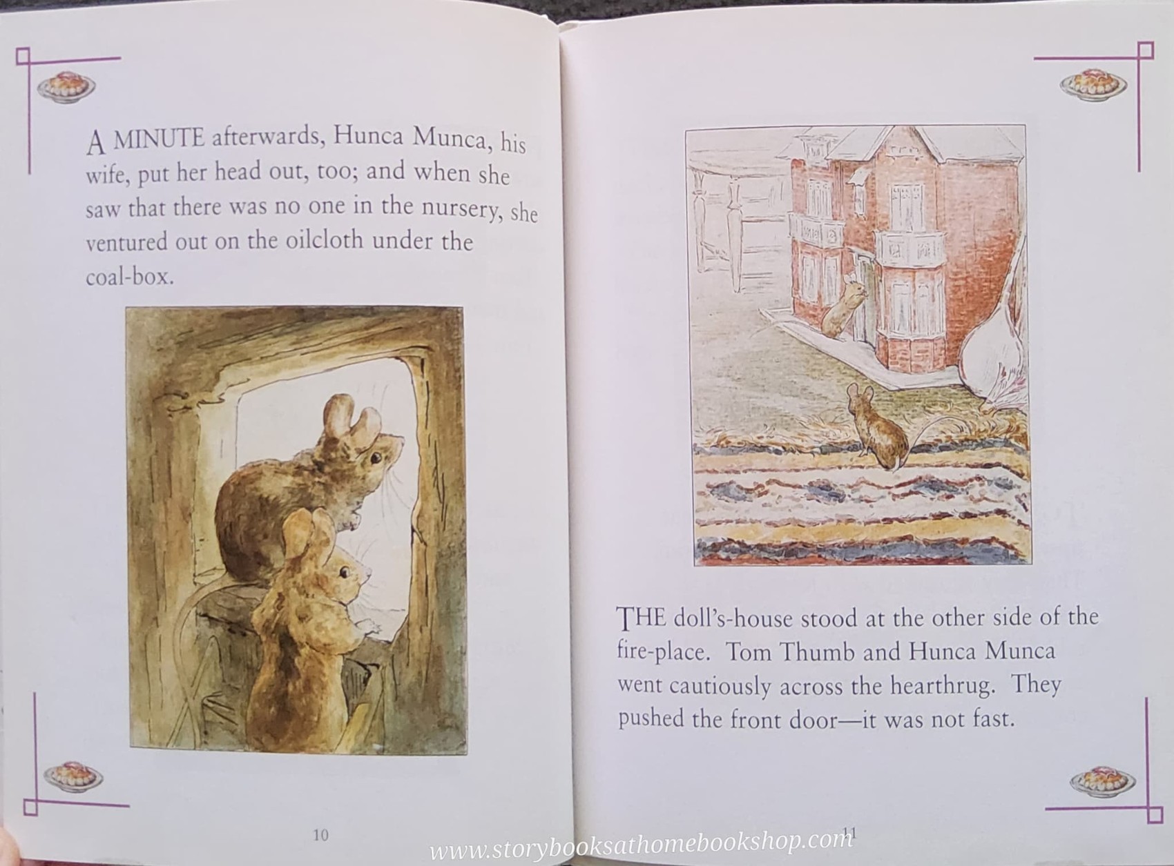 หนังสือนิทานปกแข็ง** 🍅🍓TALE OF TWO BAD MICE BY BEATRIX POTTER