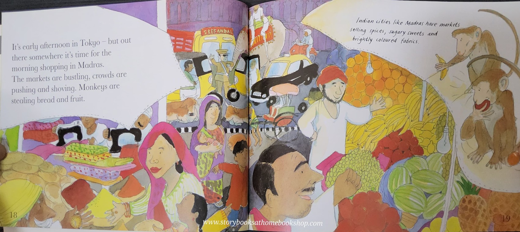 หนังสือนิทานปกอ่อน** 🍅🍓WONDERWISE:A BOOK ABOUT TIME ZONES:OUT THERE SOMEWHERE IT'S TIME TO..