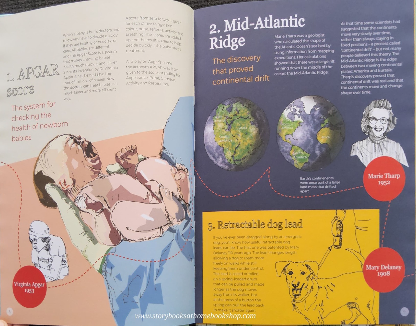 KNOWLEDGE BOOK ** 🍅🍓BRIGHT SPARKS AMAZING DISCOVERS,INVENTIONS&DISIGNS BY WOMEN