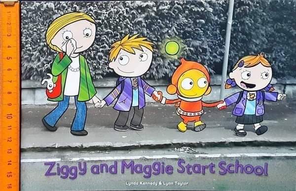 หนังสือนิทานปกอ่อน** 🍅🍓Ziggy and Maggie Start School♥️♥️