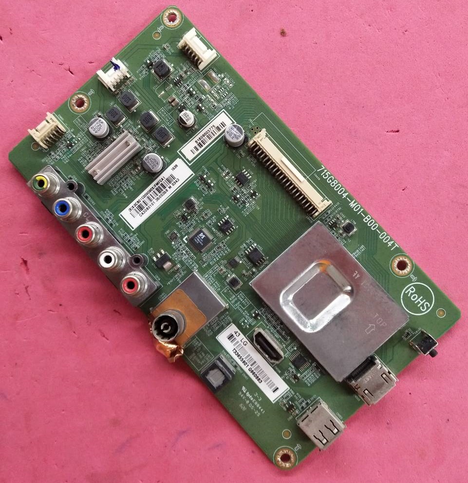 เมนบอร์ดทีวี แอลจี(LG) ของแท้ถอดจากเครื่อง รุ่น43LH500T พาร์ท715G8004-M01-B001-004TT-CON T430HVN01.0