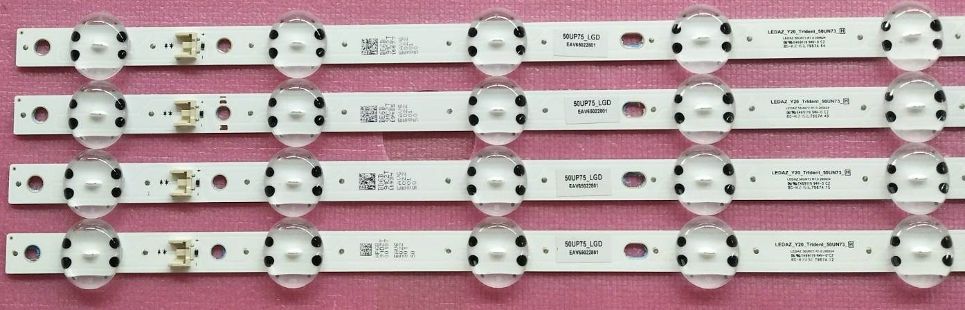 หลอดLEDแบล็คไลท์LG แอลจี อะไหล่ใหม่โรงงาน รุ่น50UN7300PTC.ATMJLJD