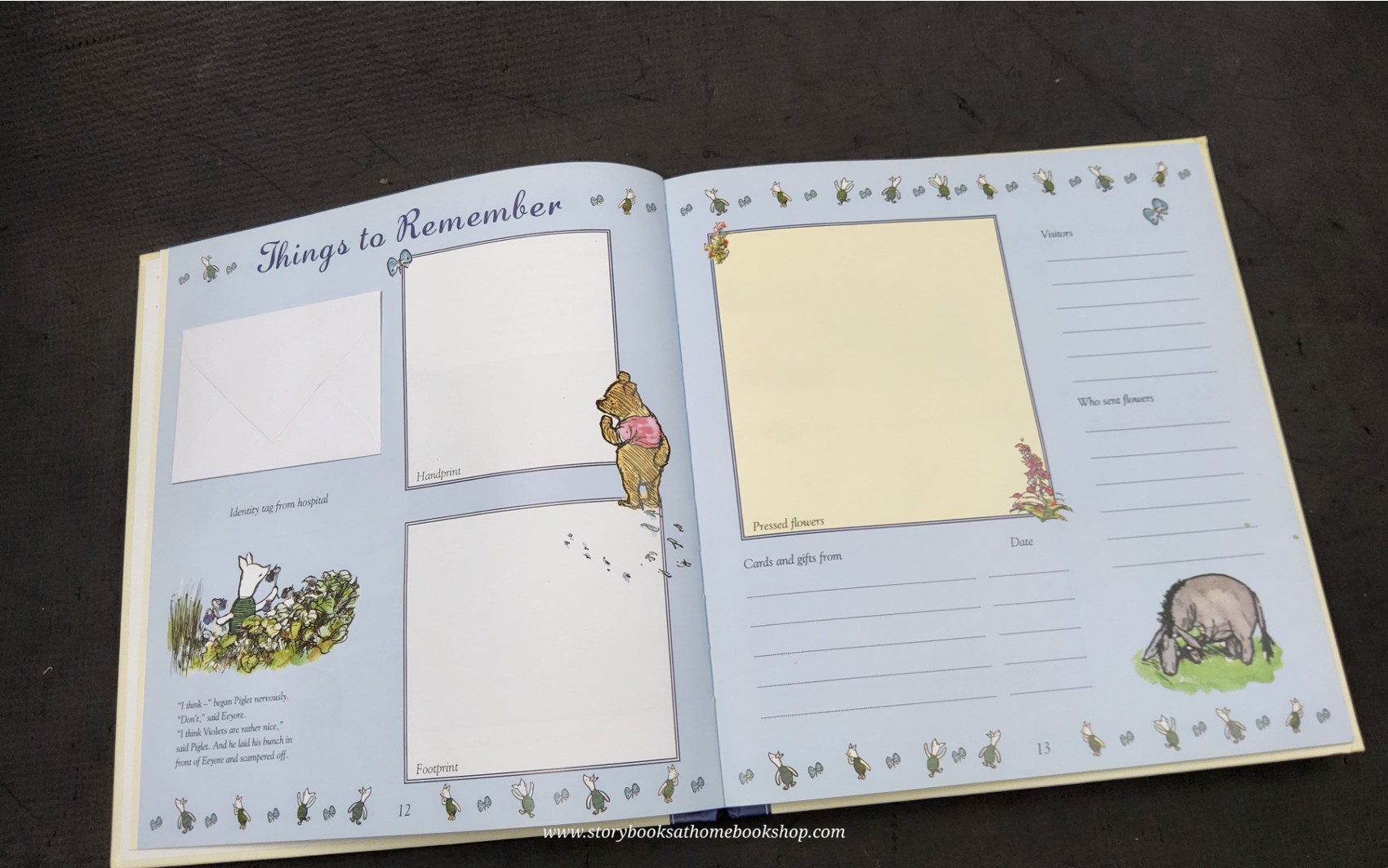 BABY DAYS MEMORY **หนังสือปกแข็ง** ♥️WINNIE THE POOH BABY DAY