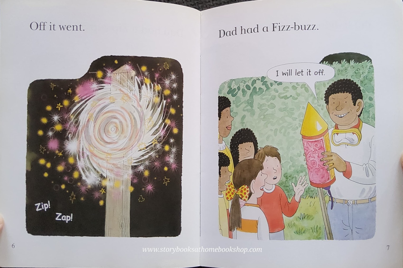 หนังสือนิทานปกอ่อน** 🍓🍓Biff Chip&Kipper:Phonics Level2: THE FIZZ-BUZZ