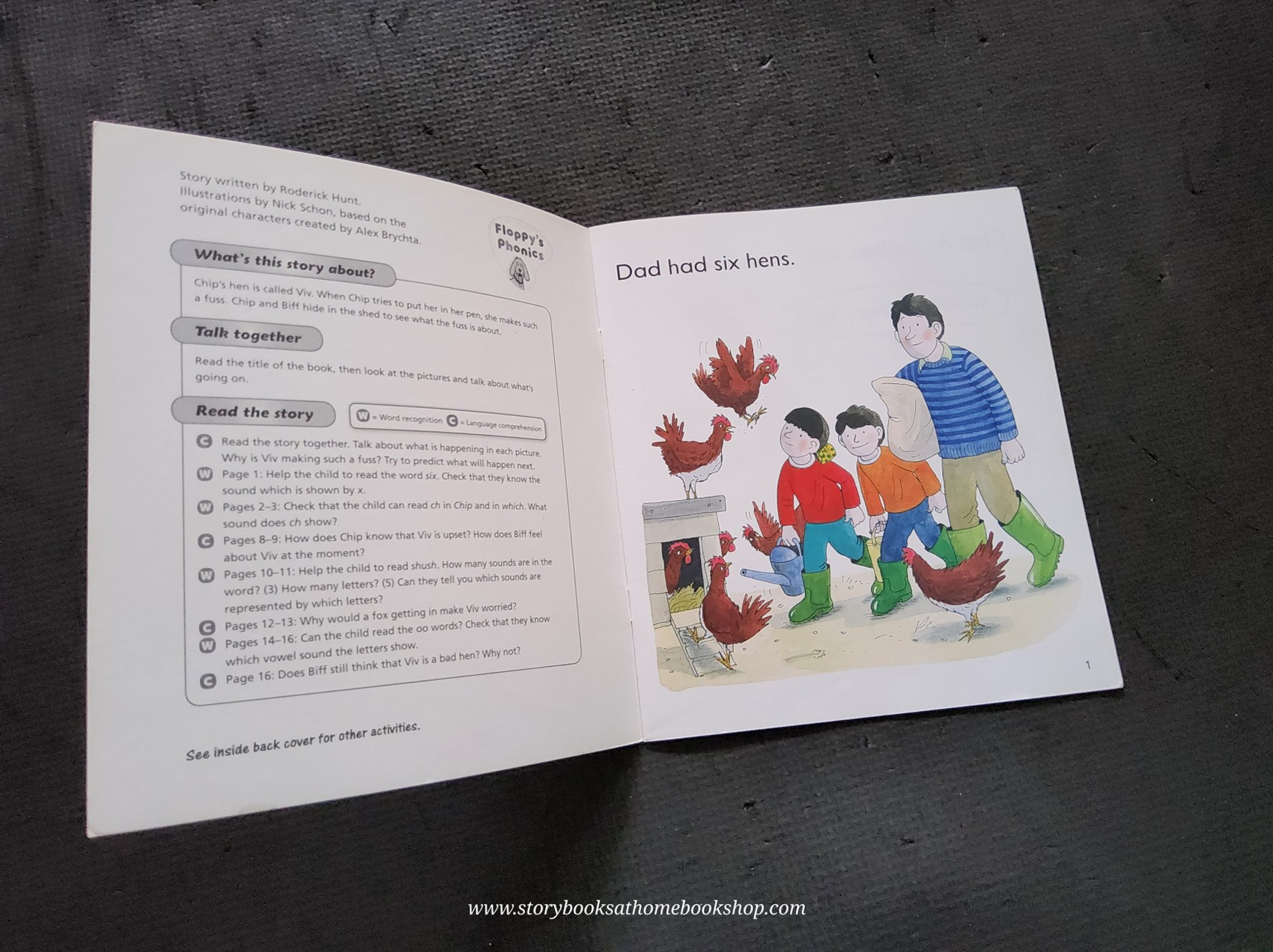 หนังสือนิทานปกอ่อน ** 🍅Floppy's Phonics:The Such a Fuss