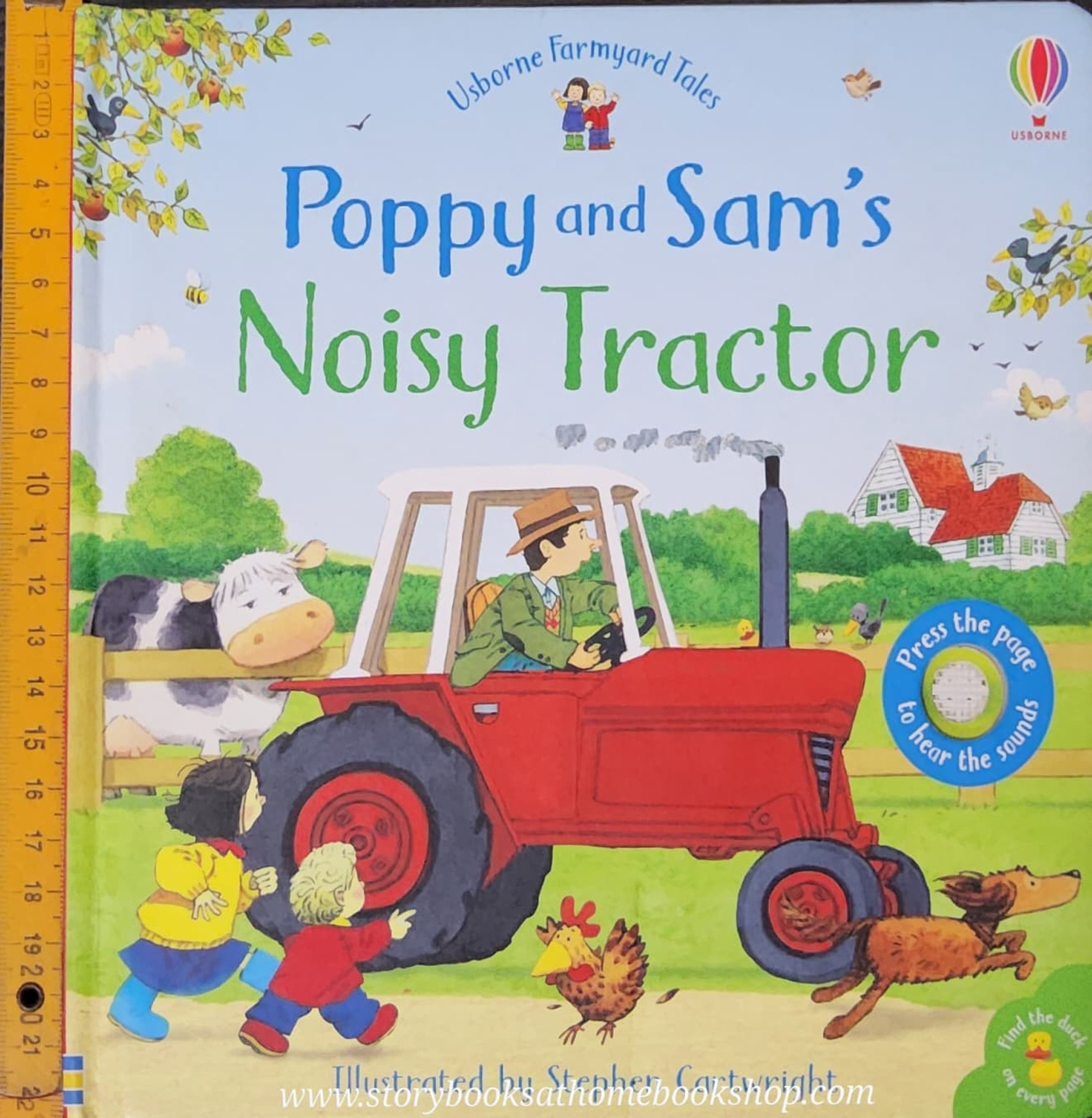 SOUND BOARD BOOK** ð
ð
USBORNE FARMYARD TALE:POPPY AND SAM'S NOISY TRACTOR