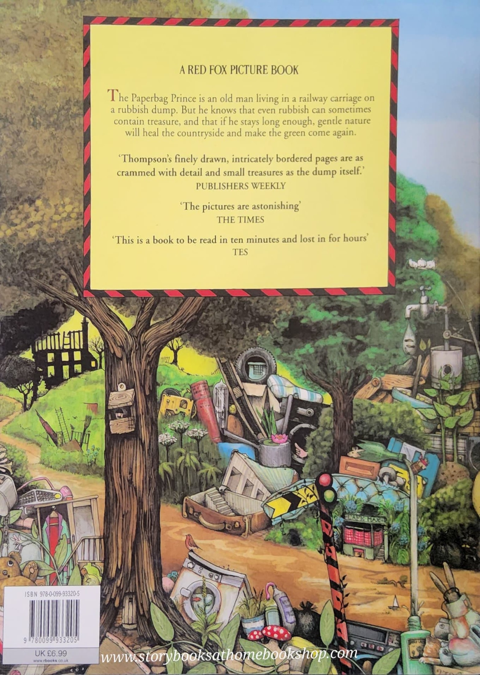 หนังสือนิทานปกอ่อน** 🍅🍓THE PAPERBAG PRINCE BY COLIN THOMPSON