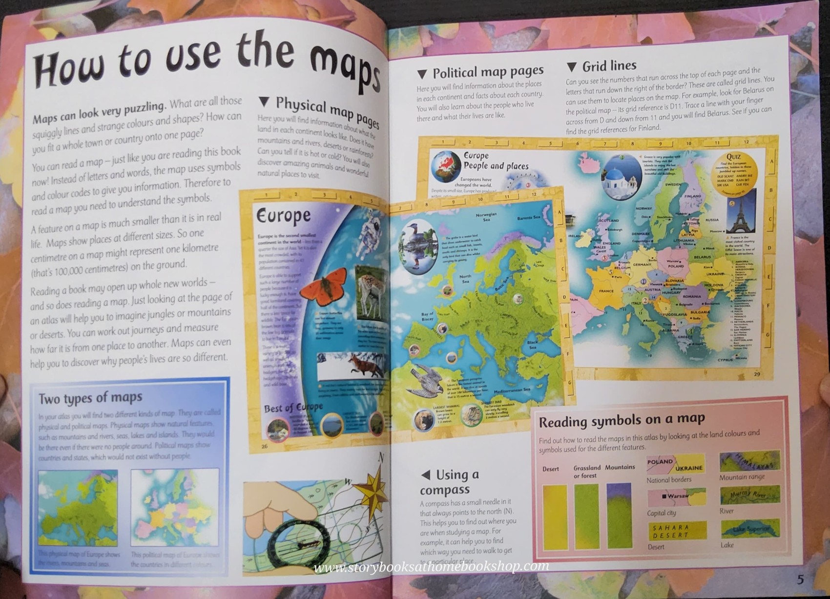 KNOWLEDGE BOOK** ♥️FIRST FUN ATLAS