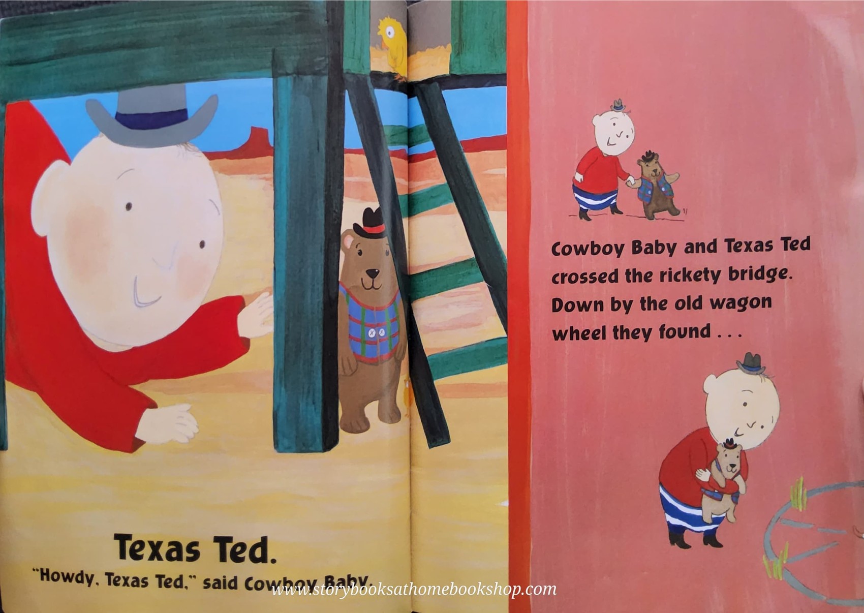 หนังสือนิทานปกอ่อน** 🍅🍅COWBOY BABY BY SUE HEAP♥️♥️