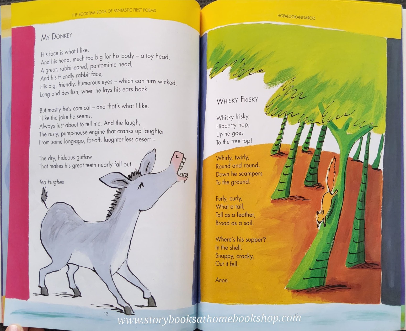 หนังสือนิทานปกอ่อน** 🍅THE BOOKTIME BOOK OF FANTASTIC FIRST POEMS