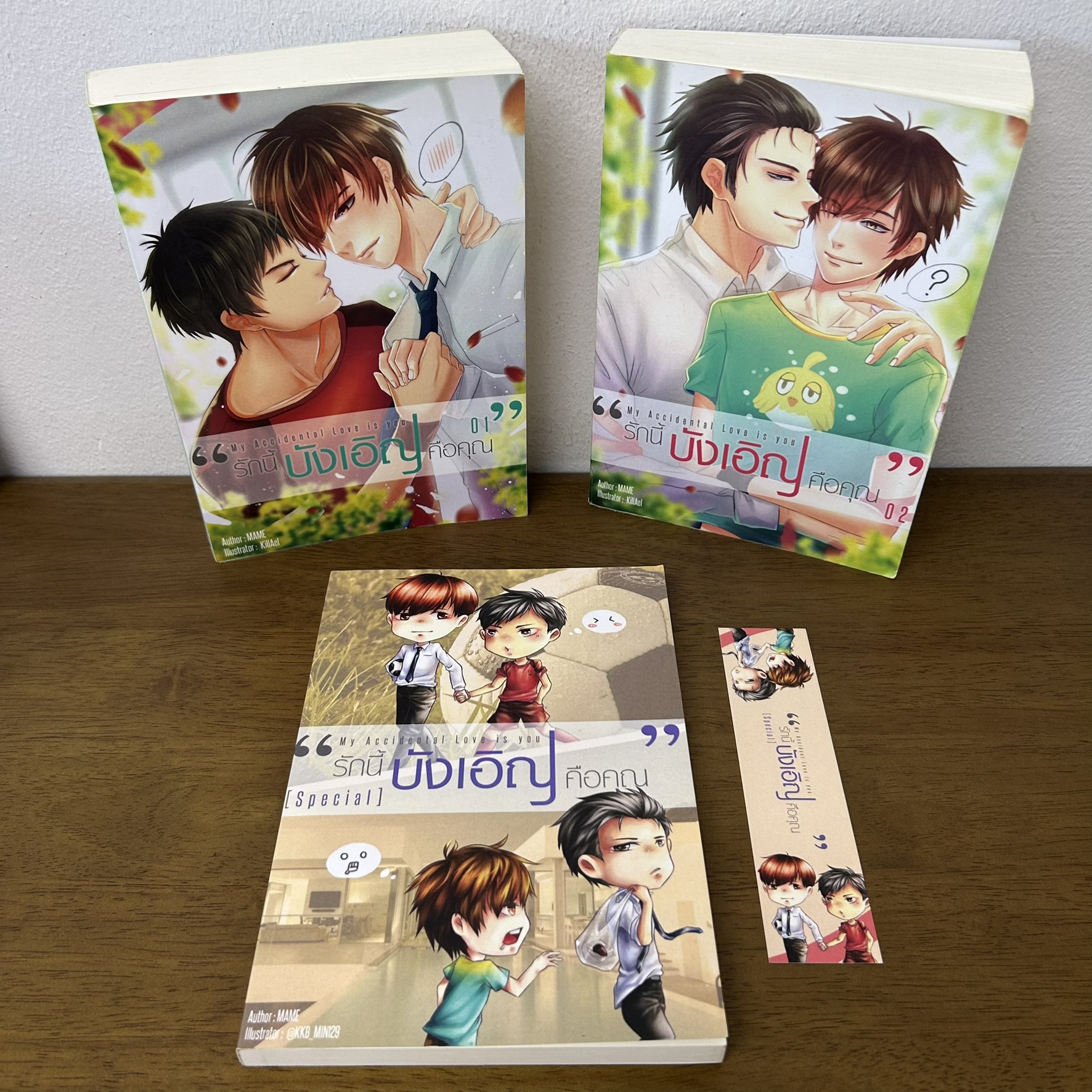 [YAOI] My Accidental Love is You รักนี้บังเอิญคือคุณ เล่ม 1-2+เล่มพิเศษ รวม 3 เล่ม ... MAME (มือสอง) นิยายวาย
