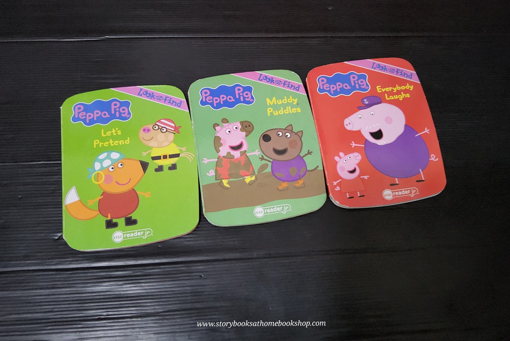 BOARD BOOK** 🍅🍅[SET] PEPPA PIG LOOD&FIND 3 BOOKS