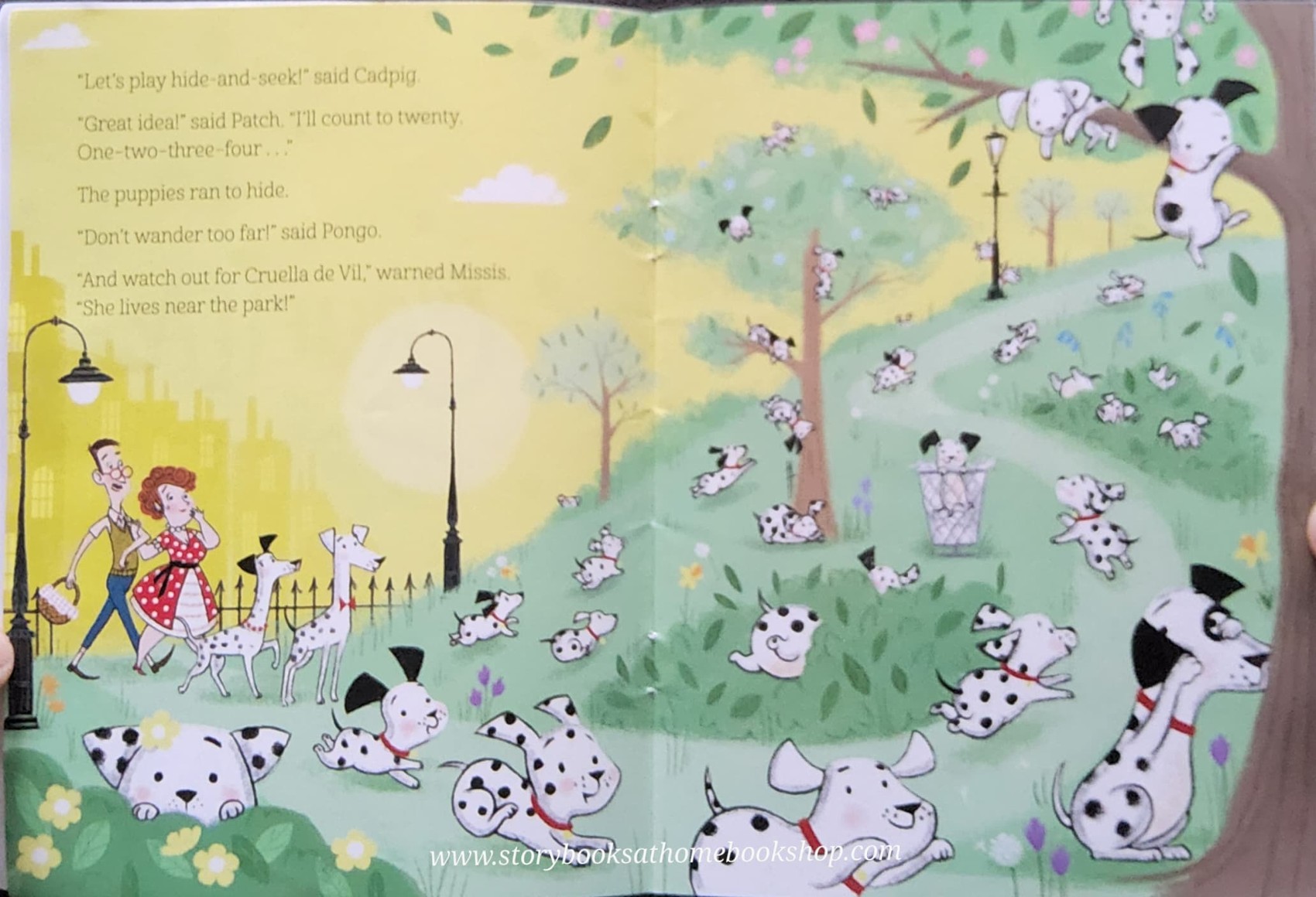 หนังสือนิทานเด็ก ภาษาอังกฤษ ปกอ่อน 🍅🍓The Hundred and One Dalmatians CRUELLA AND CADPIG/Used สภาพ 80-90%