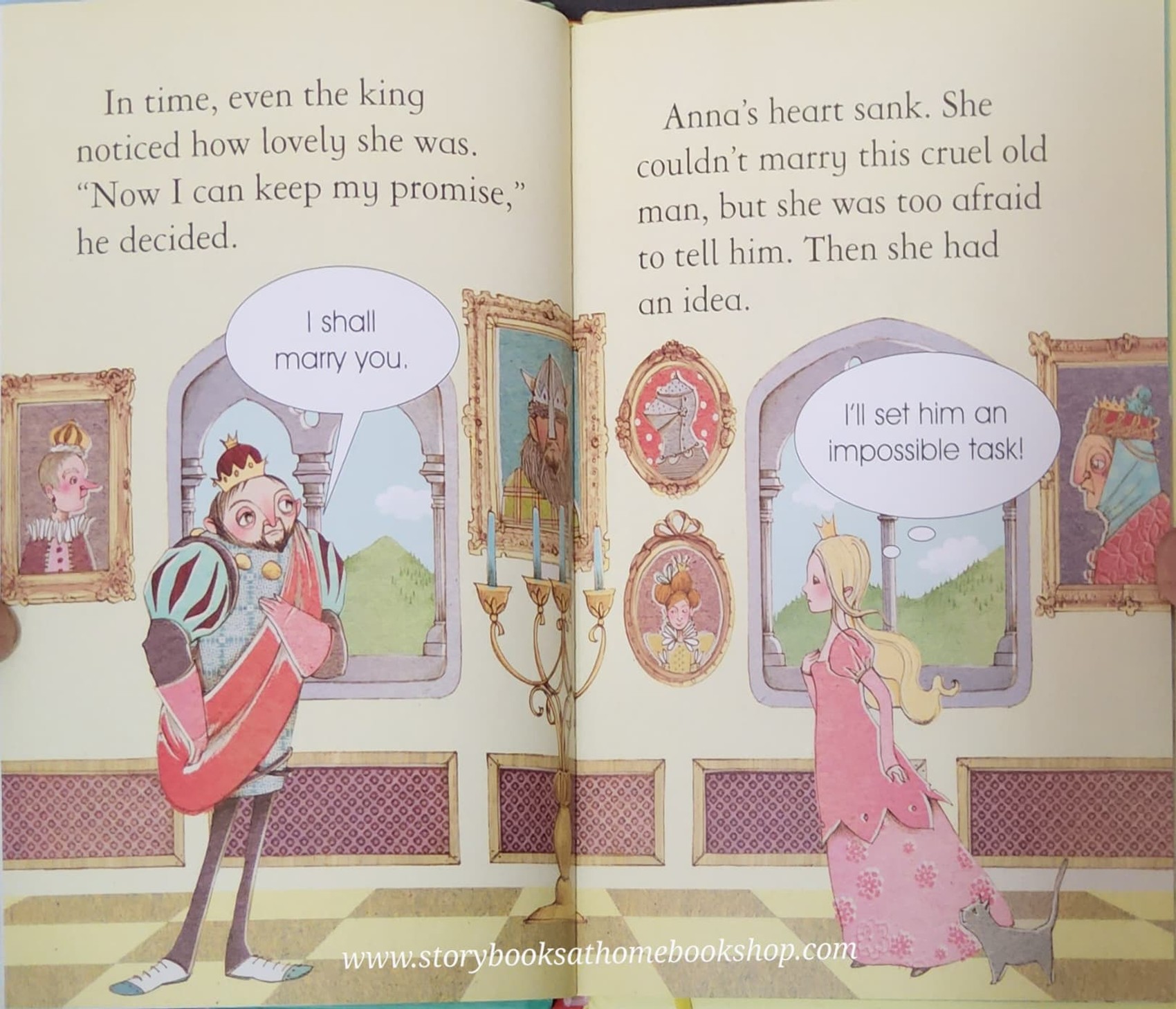 หนังสือนิทานปกอ่อน** 🍅🍓USBORNE YOUNG READING:THE RUNAWAY PRINCESS