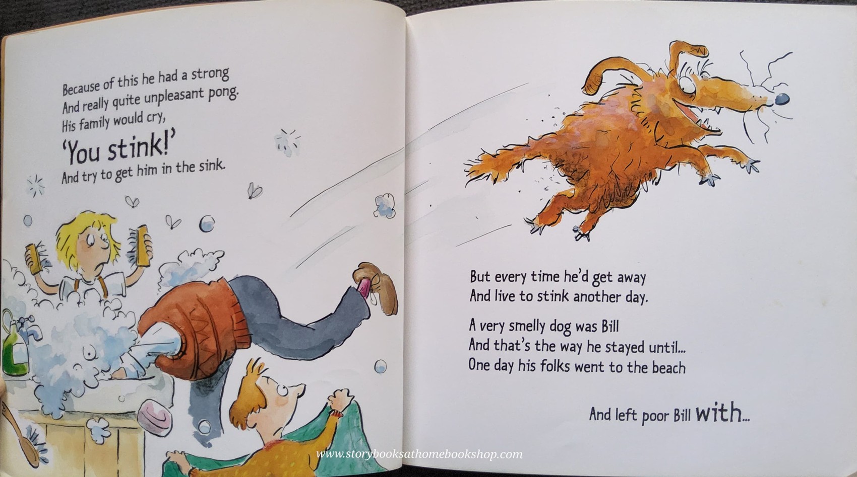 หนังสือนิทานปกอ่อน** 🍅🍓SMELLY BILL by Daniel Postgate