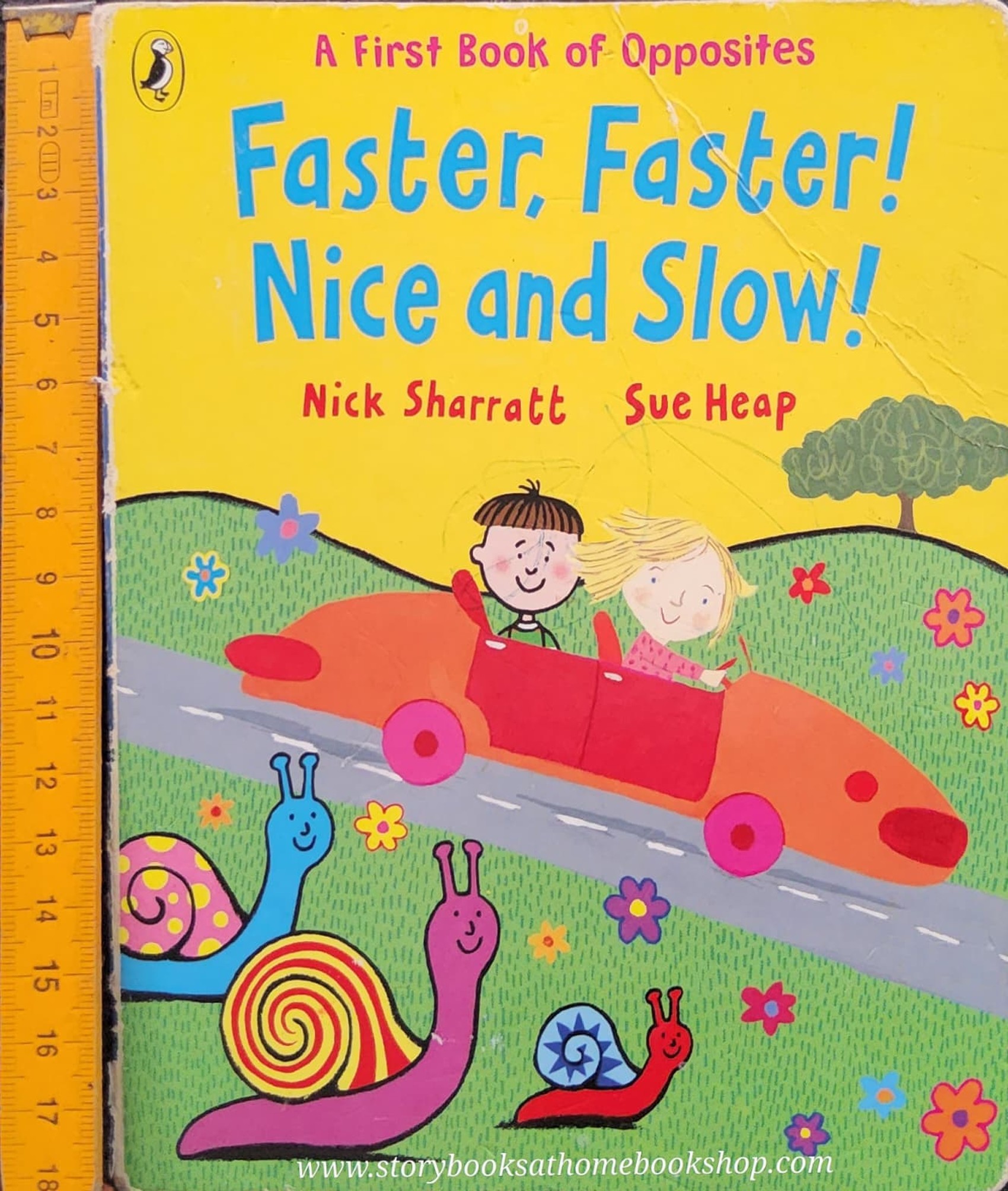 Board Book** 🍅🍓Faster,Faster! Nice and Slow by Nick Sharratt and Sue Heap