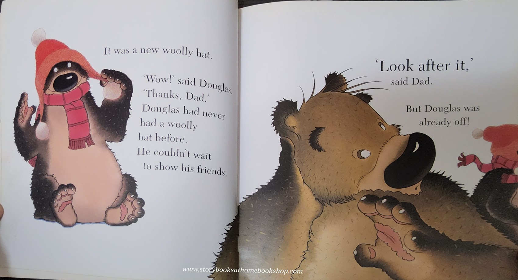 หนังสือนิทานปกอ่อน** 🍅🍅DON'T WORRY,HUGLESS DOUGLAS BY DAVID MELLING