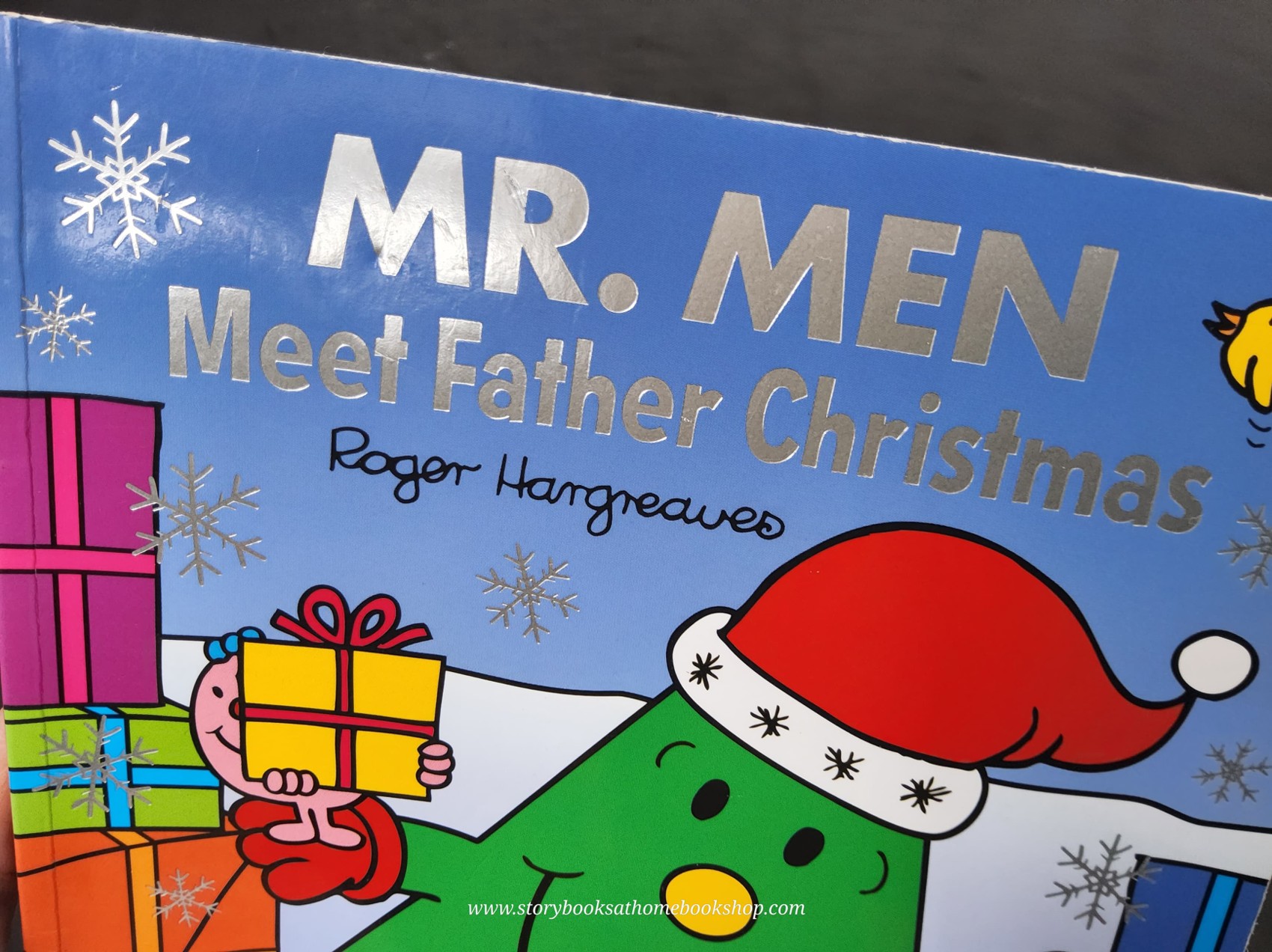 หนังสือ Bestseller Small book** **หนังสือนิทานปกอ่อน** 👉LITTLE MISS&MR.MEN👍 🍅🍅MR.MEN MEET FATHER CHRISTMAS by Roger Hargreaues