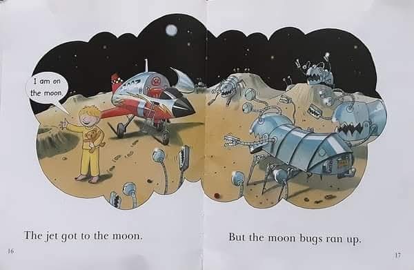 หนังสือนิทานปกอ่อน** 🍅🍓Read at Home The Moon Jet