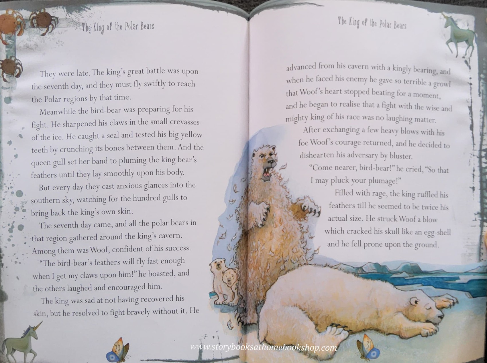 หนังสือนิทานปกอ่อน** 🍓🍓THE KING OF THE POLAR BEARS AND OTHER MAGICAL STORIES