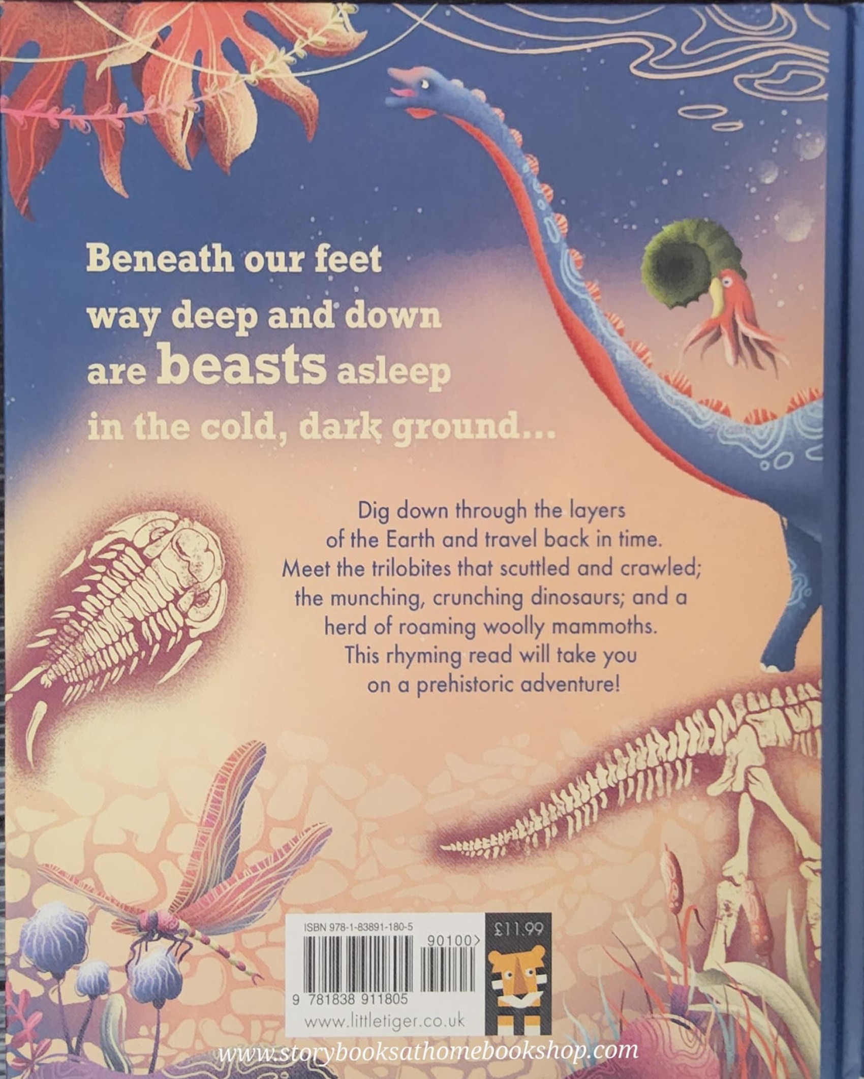 KNOWLEDGE BOOK** ♥️THE BEASTS BENEATH OUR FEET A PREHISTORIC POEM