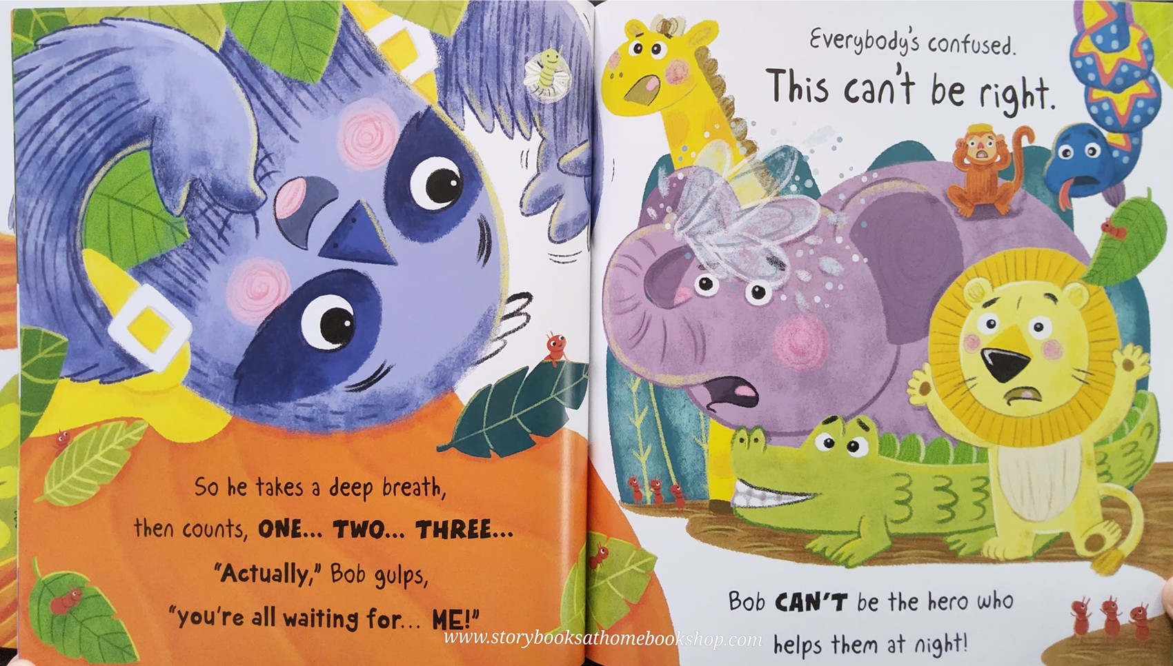 หนังสือนิทานปกอ่อน** 🍅A SLOTH CALLED BOB