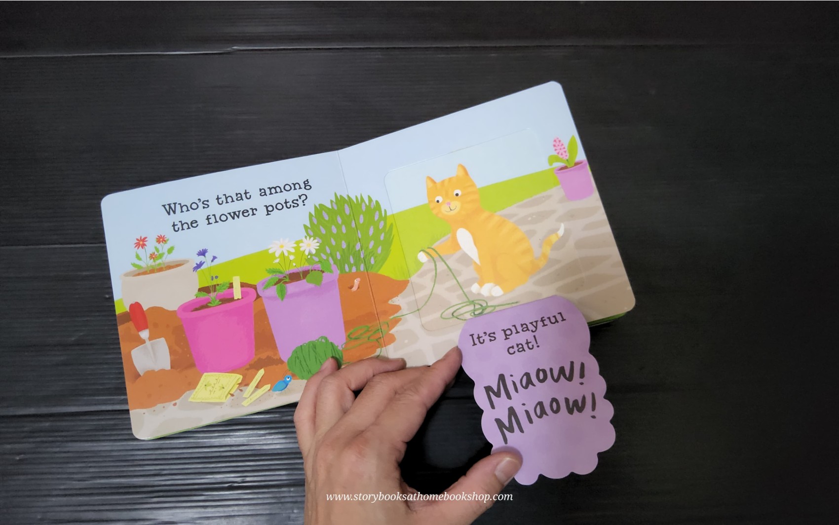 Flap Board Book** 🍅🍓CAN YOU SAY IT TOO? WOOF! WOOF! WITH BIG FLAPS TO LIFT