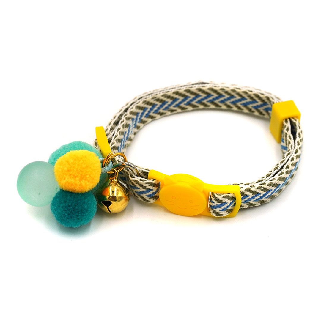 Pet collar ปลอกคอสุนัข ปลอกคอแมว ปรับความยาวได้ 22-30 cm
