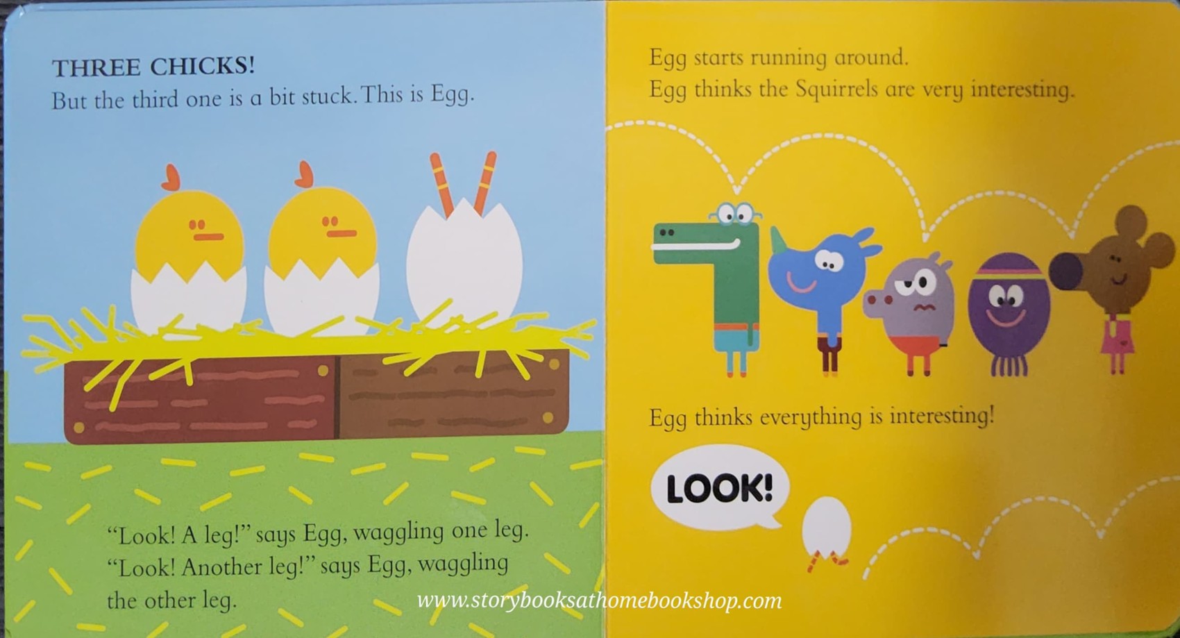 BOARD BOOK ** 🍅🍅HEY DUGGEE FOLLOW THAT EGG!