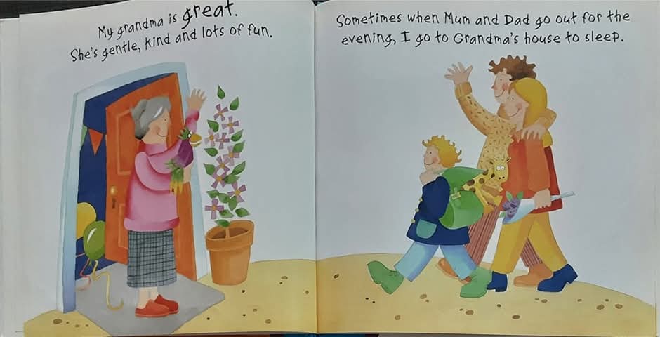 หนังสือนิทานปกแข็ง** 🍓🍓 My Grandma is Great!