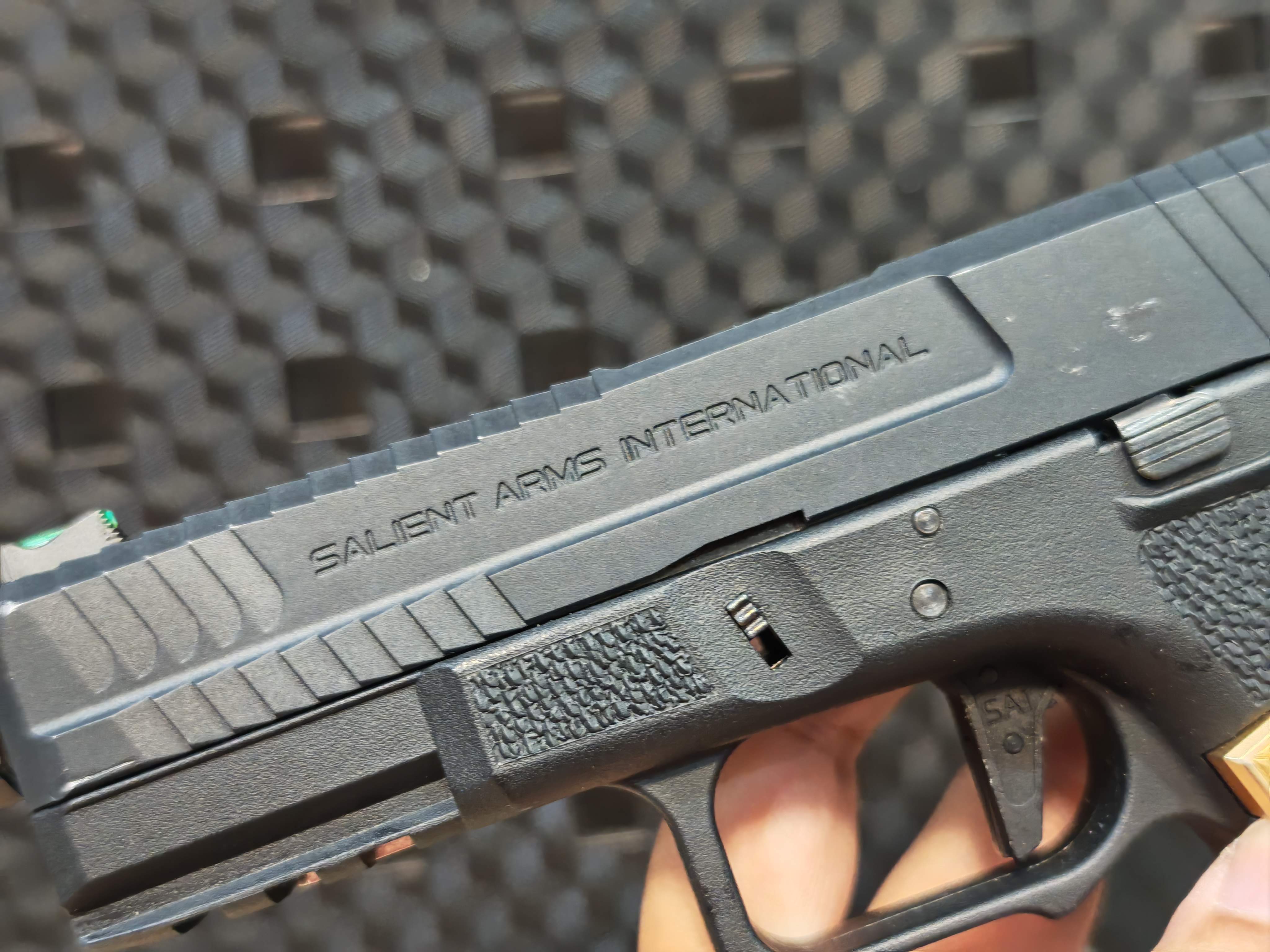 EMG SAI BLU Glock19 G19 COMPACT GBB BB Gun บีบีกัน แบบแก๊ส ปืนอัดลม มือสอง Airsoft Gun