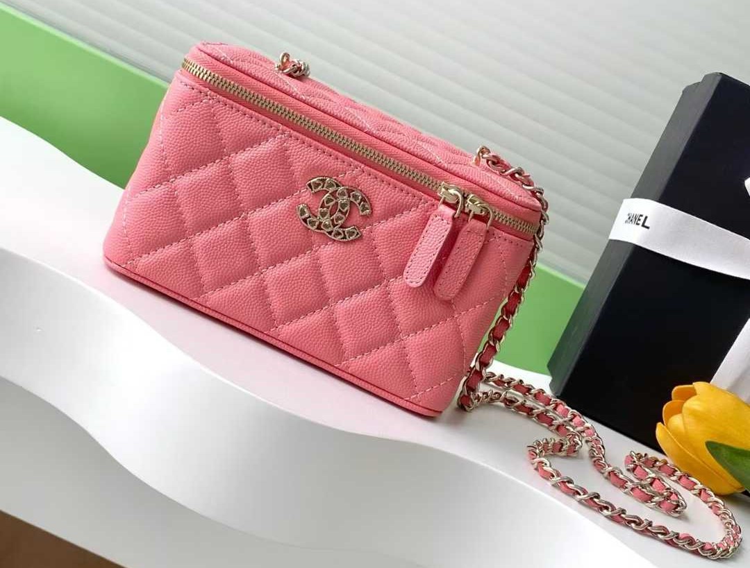 [Pre-order] Chanel Chanel Long Vanity with chain Spring-Summer 2025 Pre-collection งาน VIP คุณภาพที่ดีที่สุด