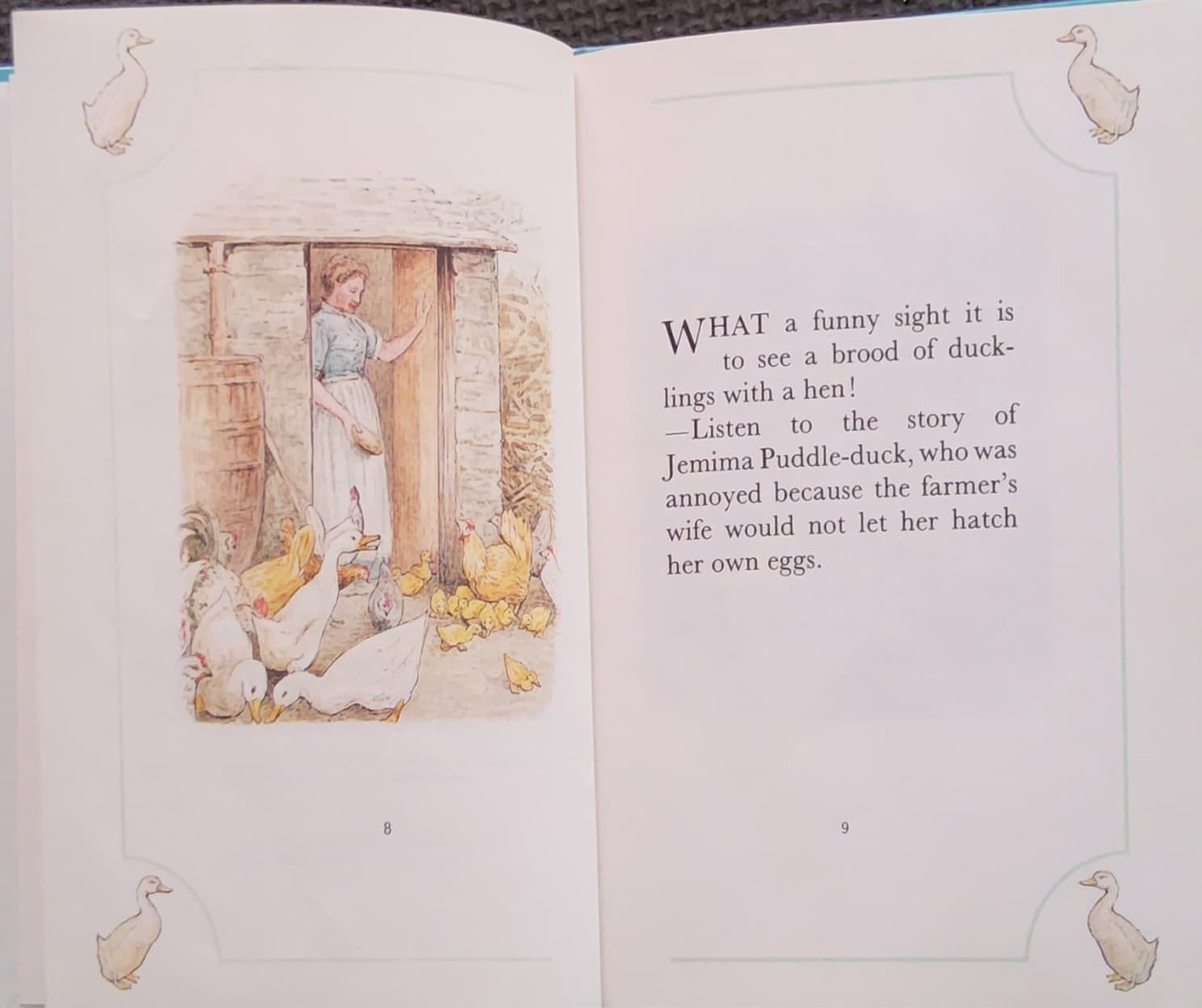 หนังสือนิทานปกแข็ง** ♥️TALE OF JEMIMA PUDDLE DUCK BY BRETRIX POTTER