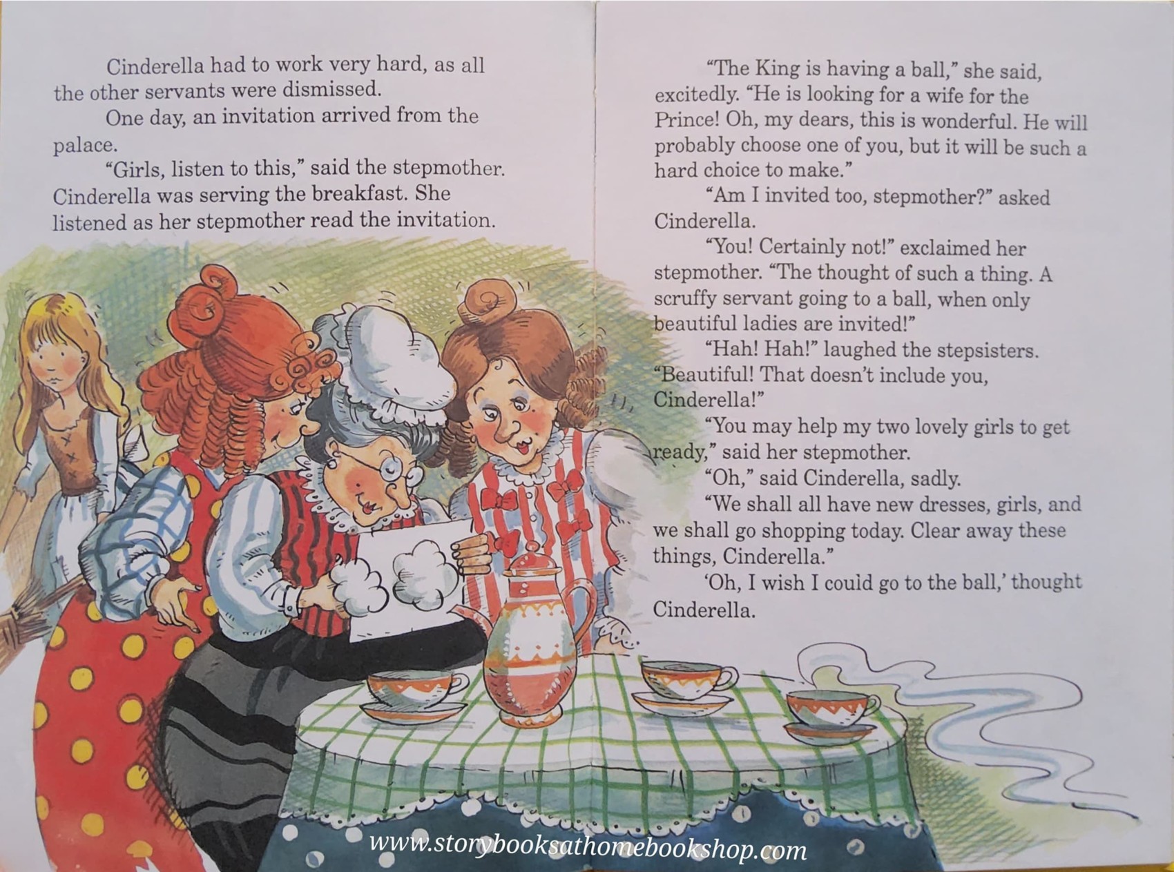 หนังสือนิทานปกแข็ง ** ♥️CINDERELLA