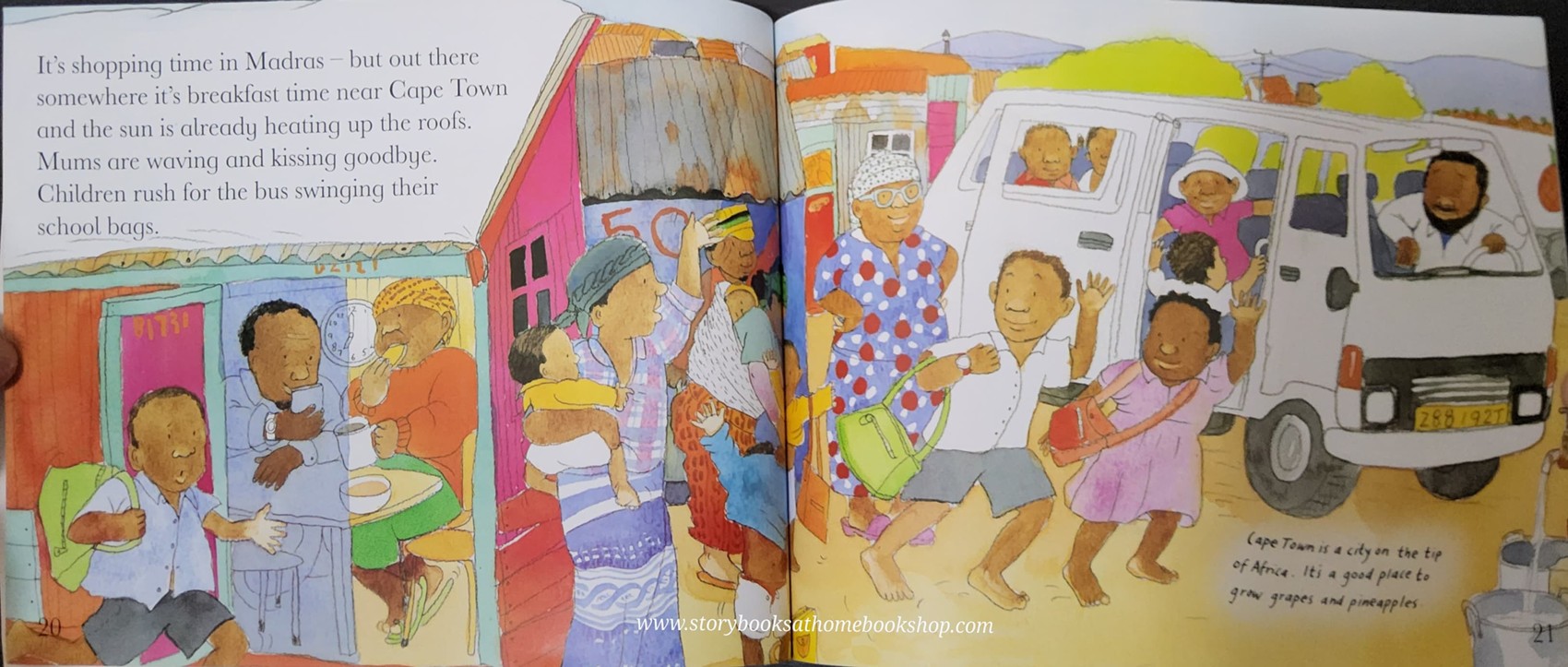 หนังสือนิทานปกอ่อน** 🍅🍓WONDERWISE:A BOOK ABOUT TIME ZONES:OUT THERE SOMEWHERE IT'S TIME TO..