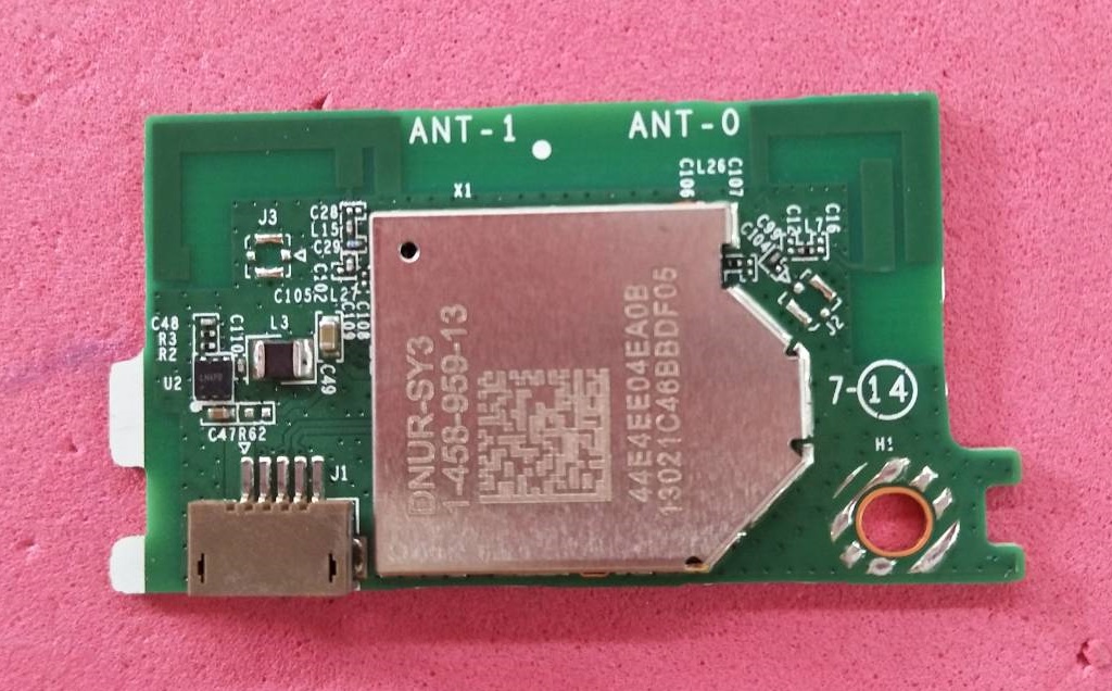 ตัวรับสัญญาน WIFI ทีวีโซนี่ SONY ของแท้ถอดจากเครื่อง KDL-43W660G