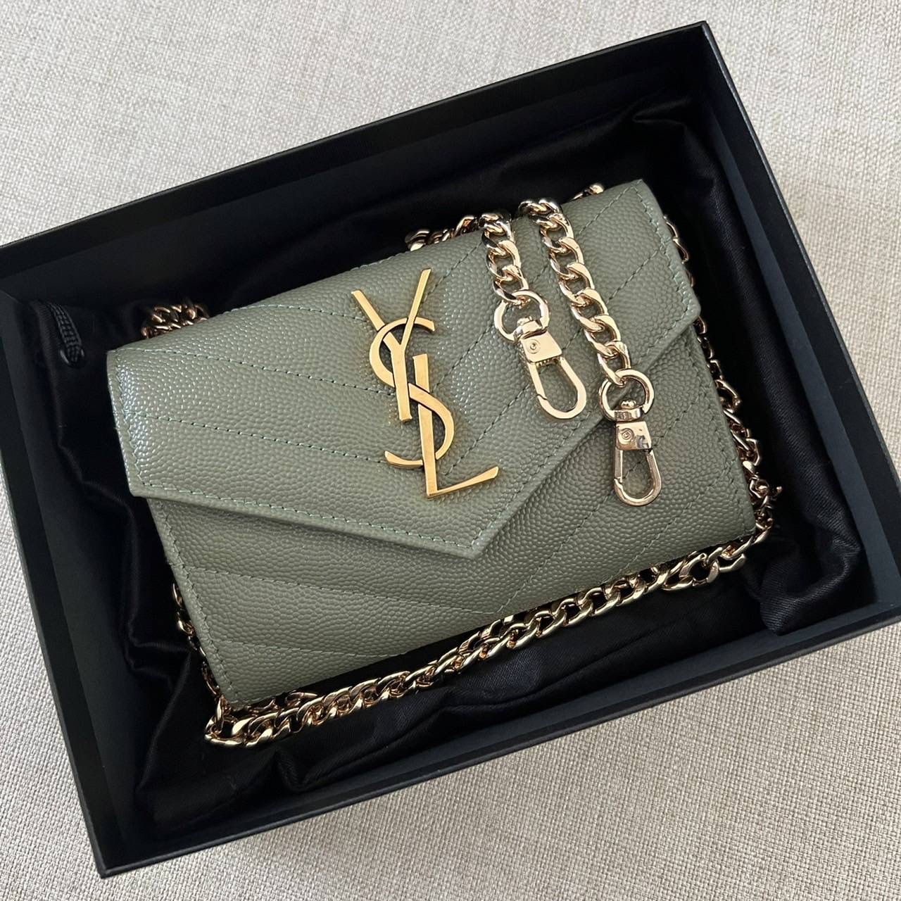New Ysl card holder flap ปี 22