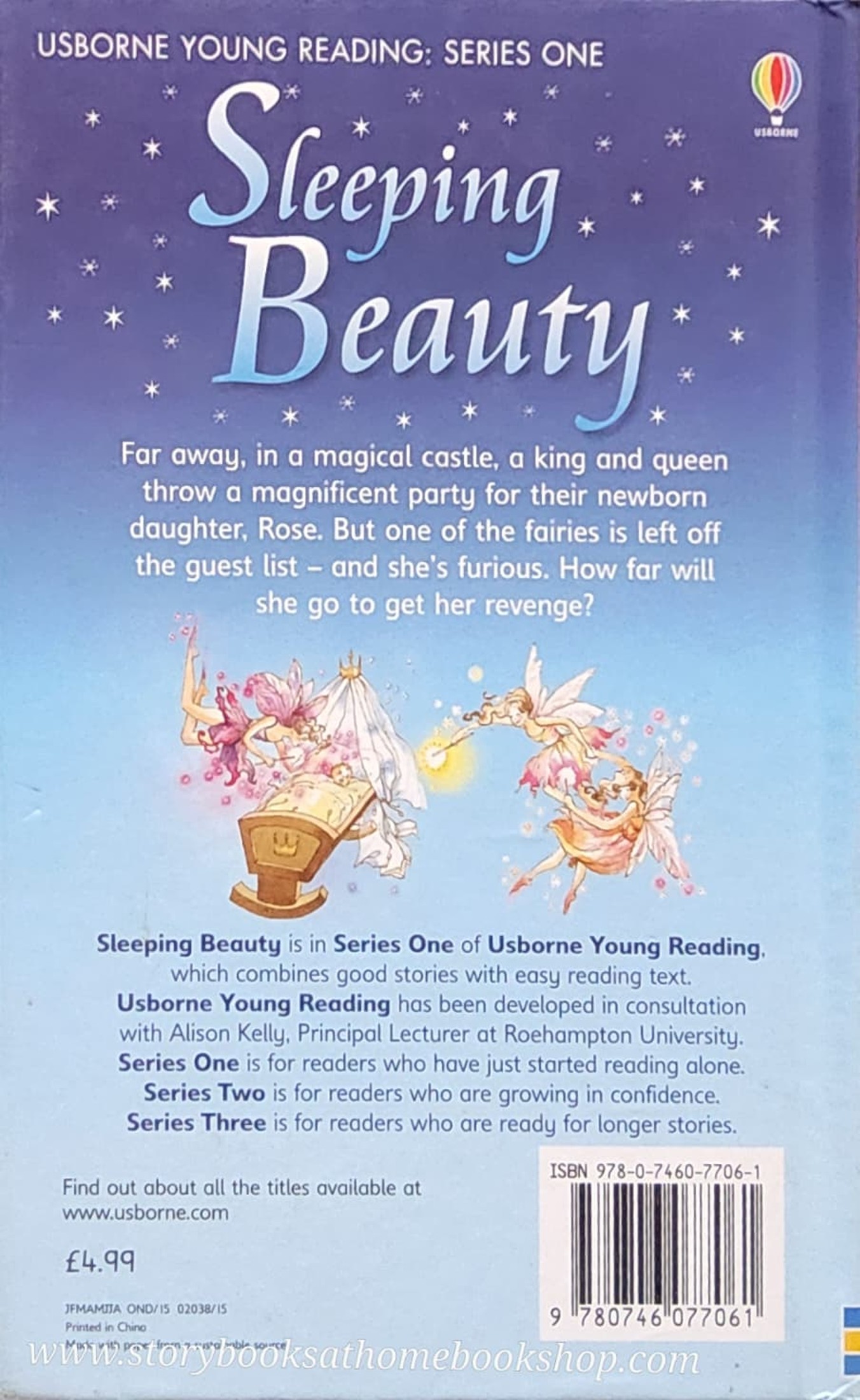 หนังสือนิทานปกแข็ง ** 🍅🍓USBORNE YOUNG READING:SLEEPING BEAUTY