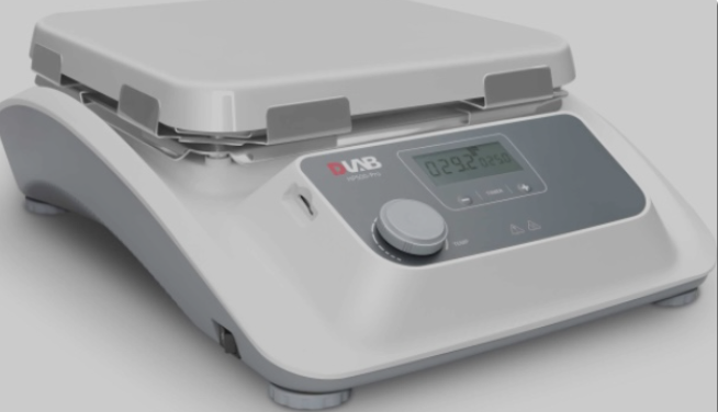 LED Digital 10’’ Square Hotplate，glass ceramic hotplate，heating temperature up to 500°C P/N 5031132115